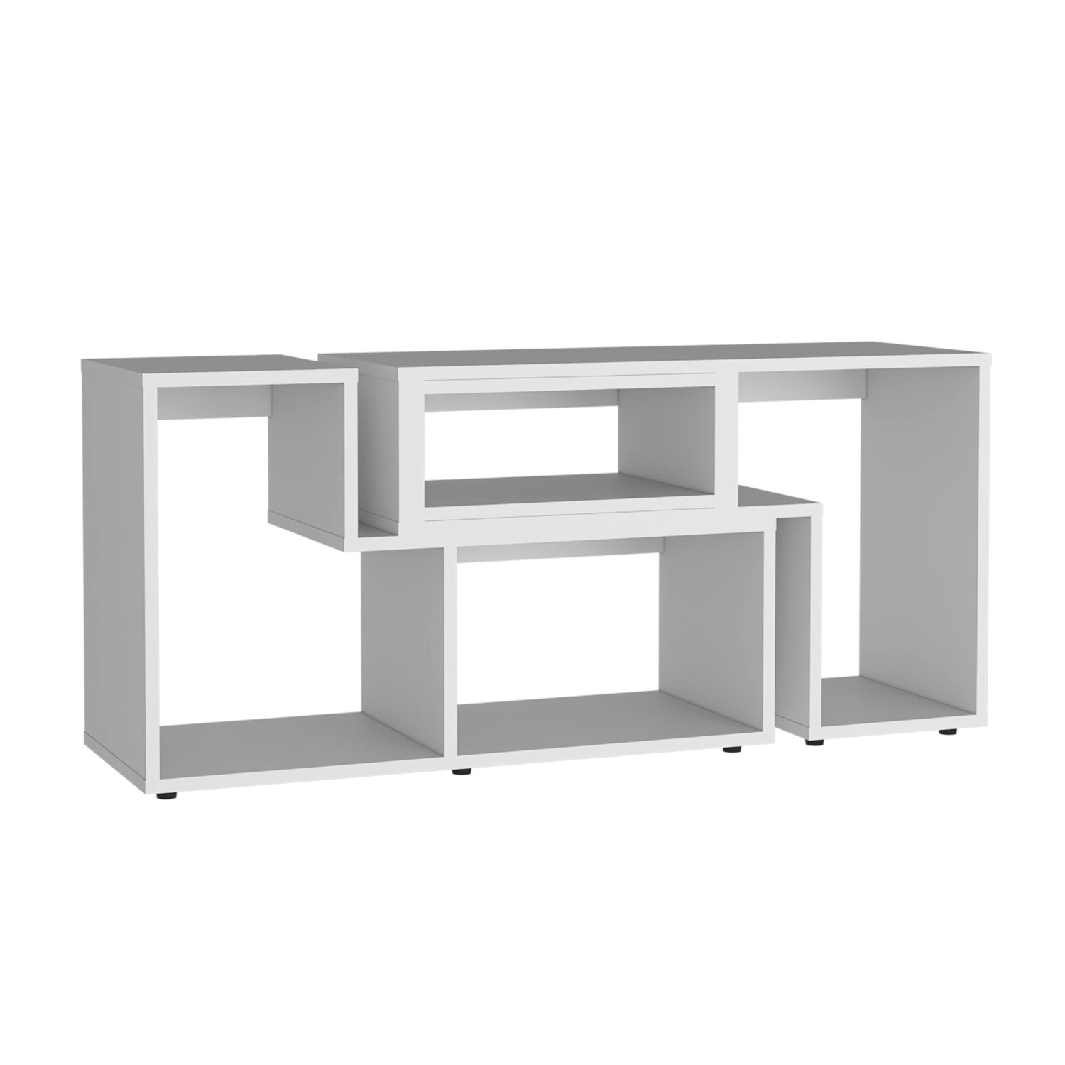 RACK TV FMFURNITURE BLANCO 40' EXTENSIBLE FM 036B - 1