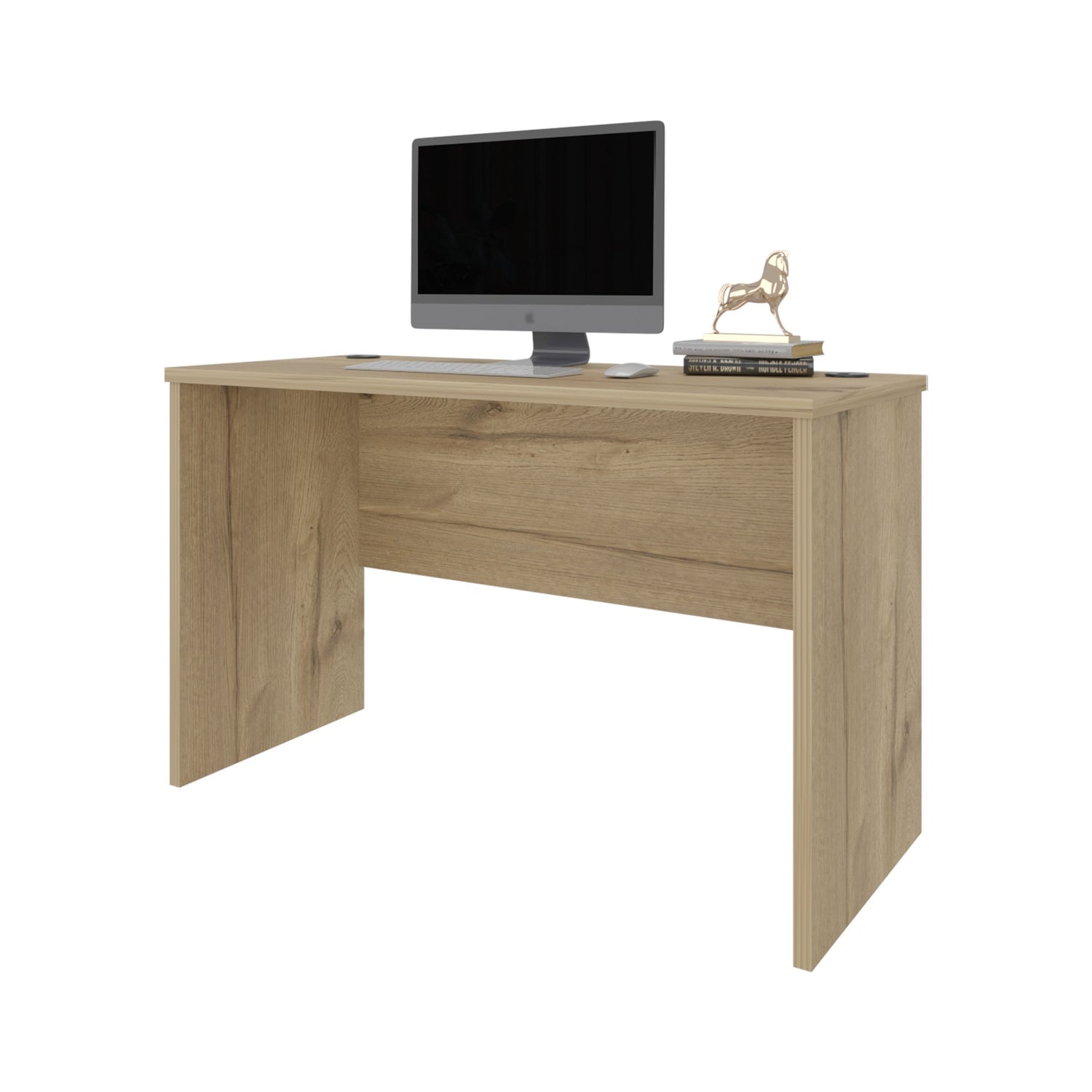ESCRITORIO FMFURNITURE 120X75X53 CM FM 038C CAFE CLARO - 2