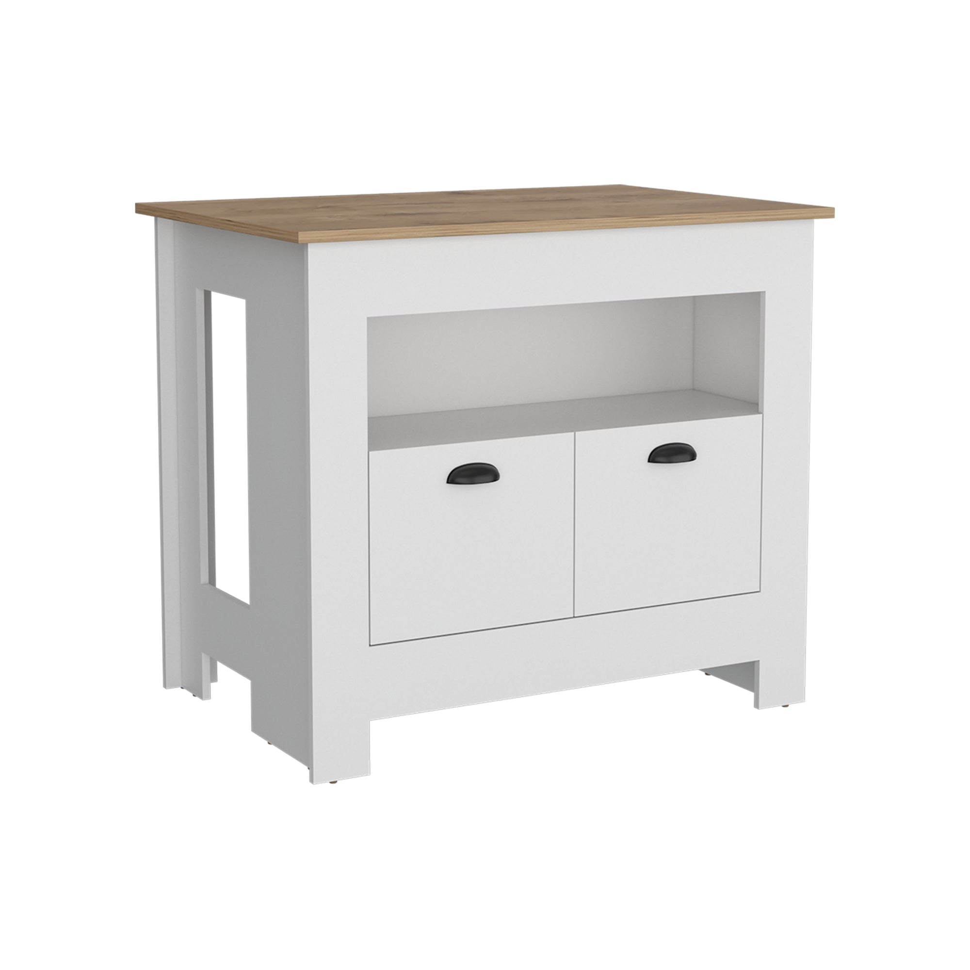 MUEBLE COCINA FMFURNITURE ISLA 2 PUERTAS FM-005B BLANCO - 1