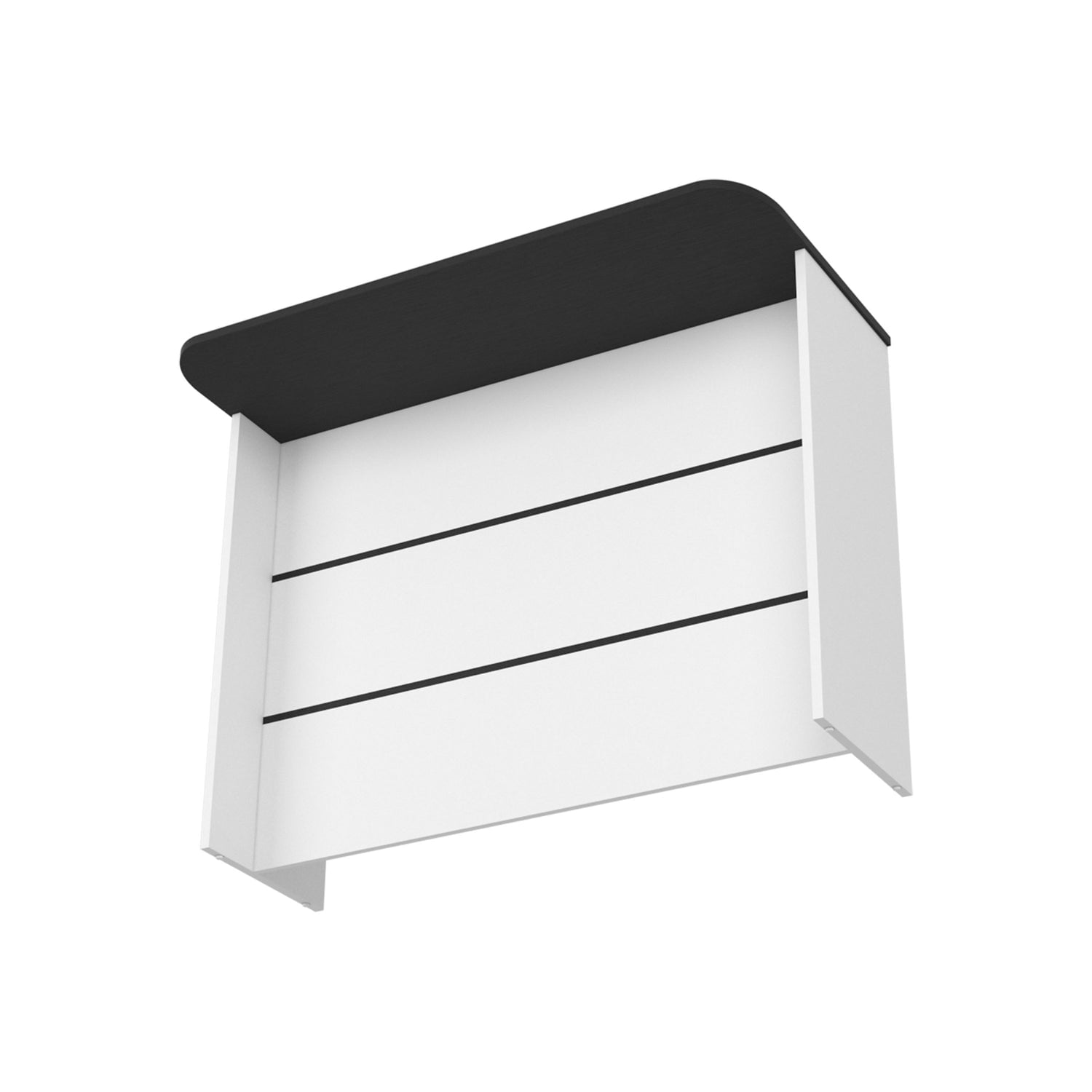 MUEBLE COCINA FMFURNITURE ISLA 120X60X90 CM FM-003N NEGRO - 4