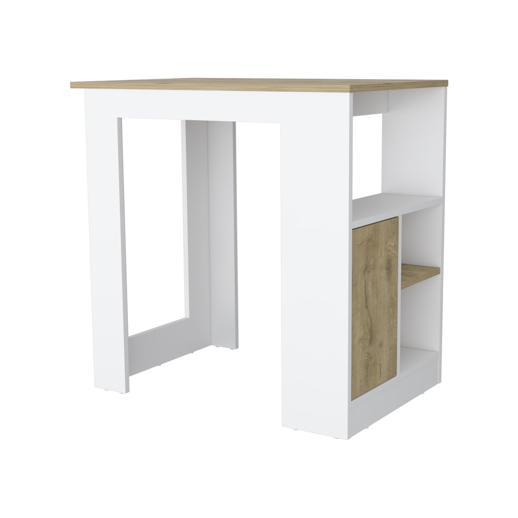 ISLA DE COCINA 1 PUERTA FM-010B BLANCO - 1