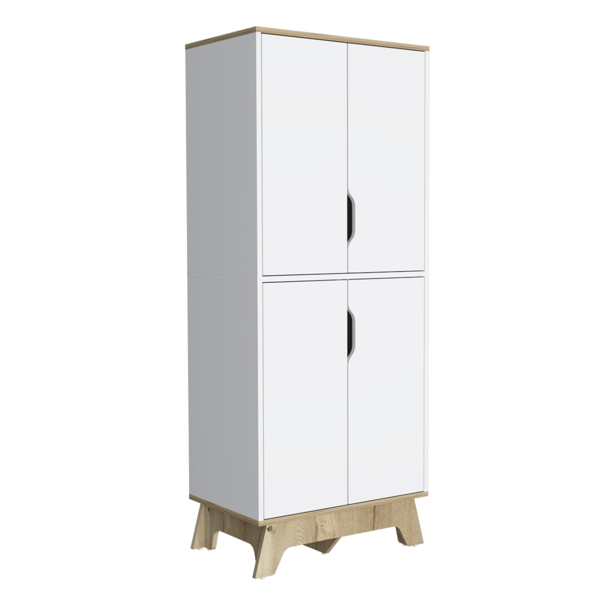 ALACENA FMFURNITURE MUEBLE 4 PUERTAS FM 001B BLANCO - 1