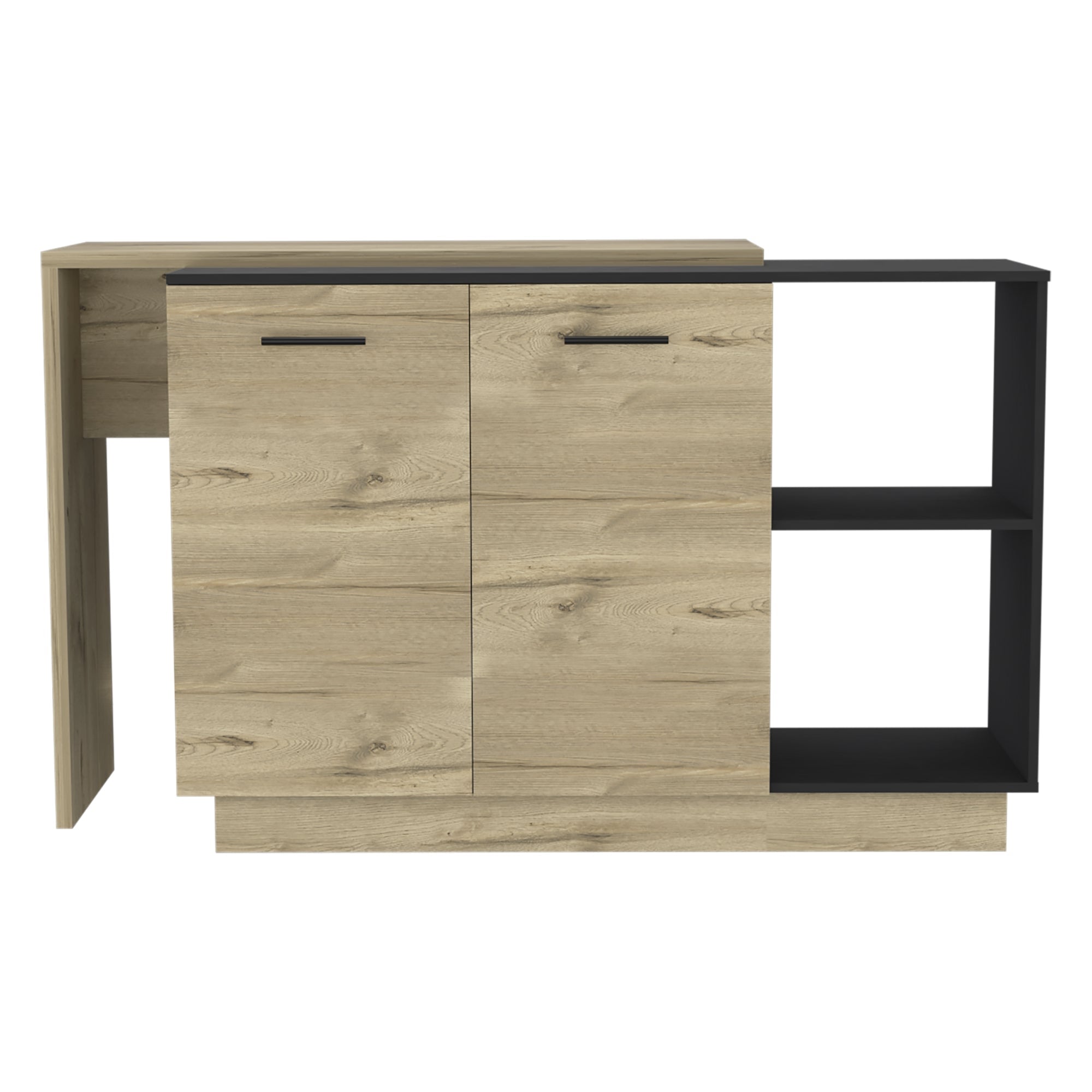 MUEBLE COCINA FMFURNITURE ISLA 2 PUERTAS FM 009C CAFÉ CLARO - 2
