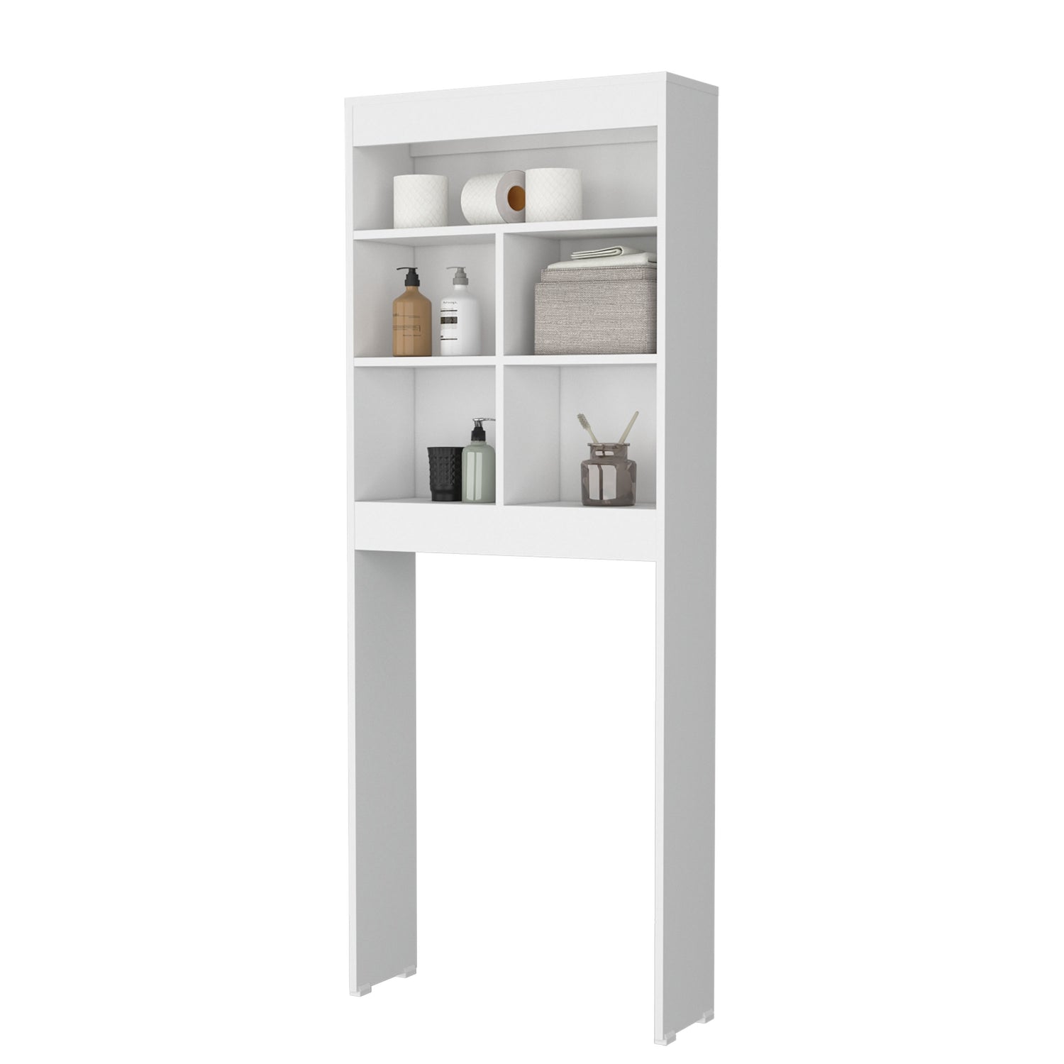 ESTANTE WC 5 REPISAS FM-014B - BLANCO - 3