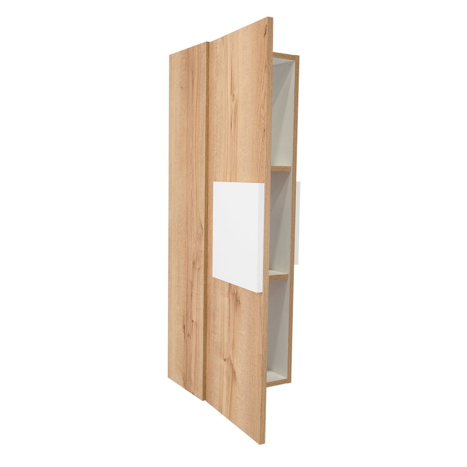 MUEBLE BAÑO FMFURNITURE OPTIMIZADOR FM 009C CAFE CLARO - 2