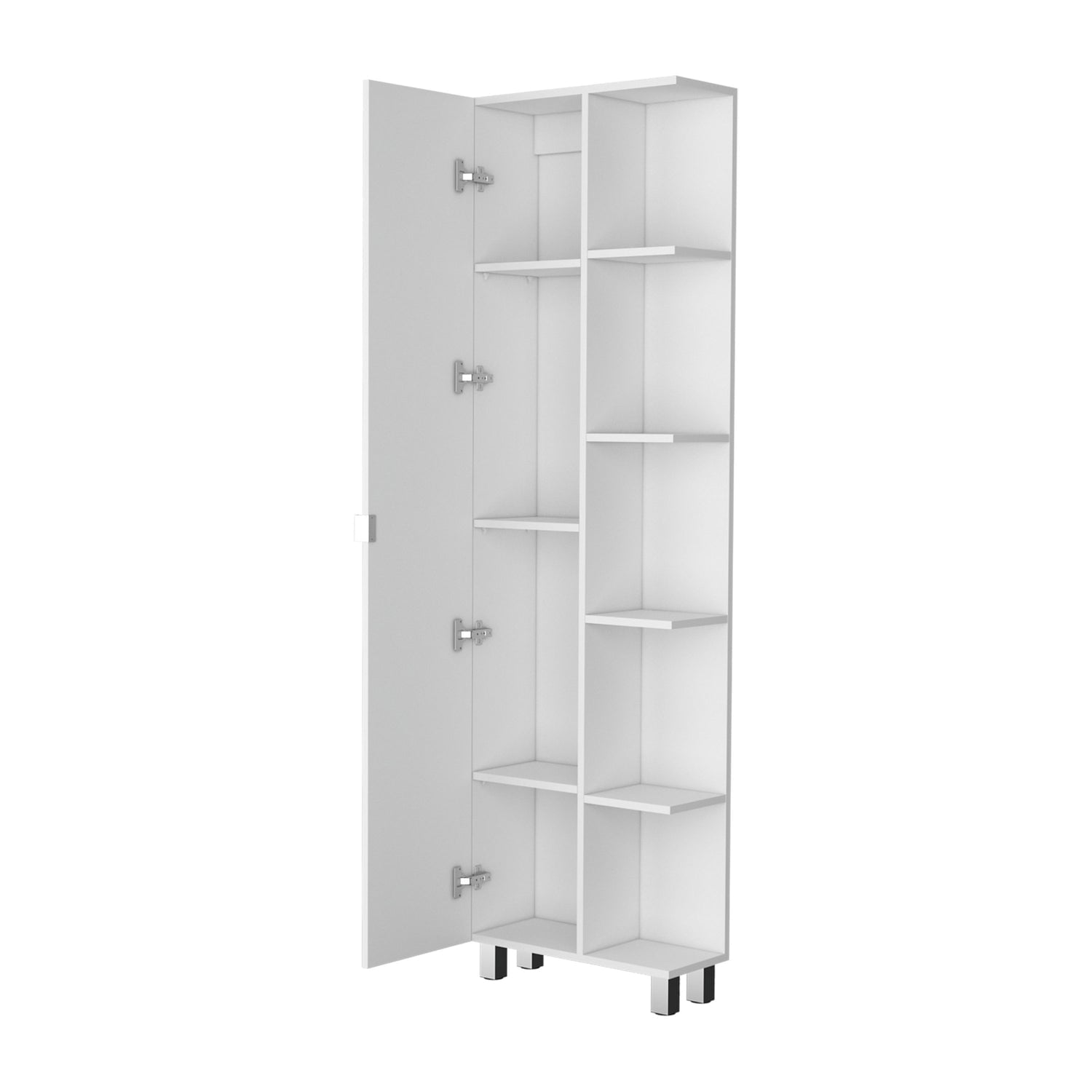 ESTANTE FMFURNITURE ORGANIZADOR BAÑO 9 REPISAS FM 002B BLANCO - 2