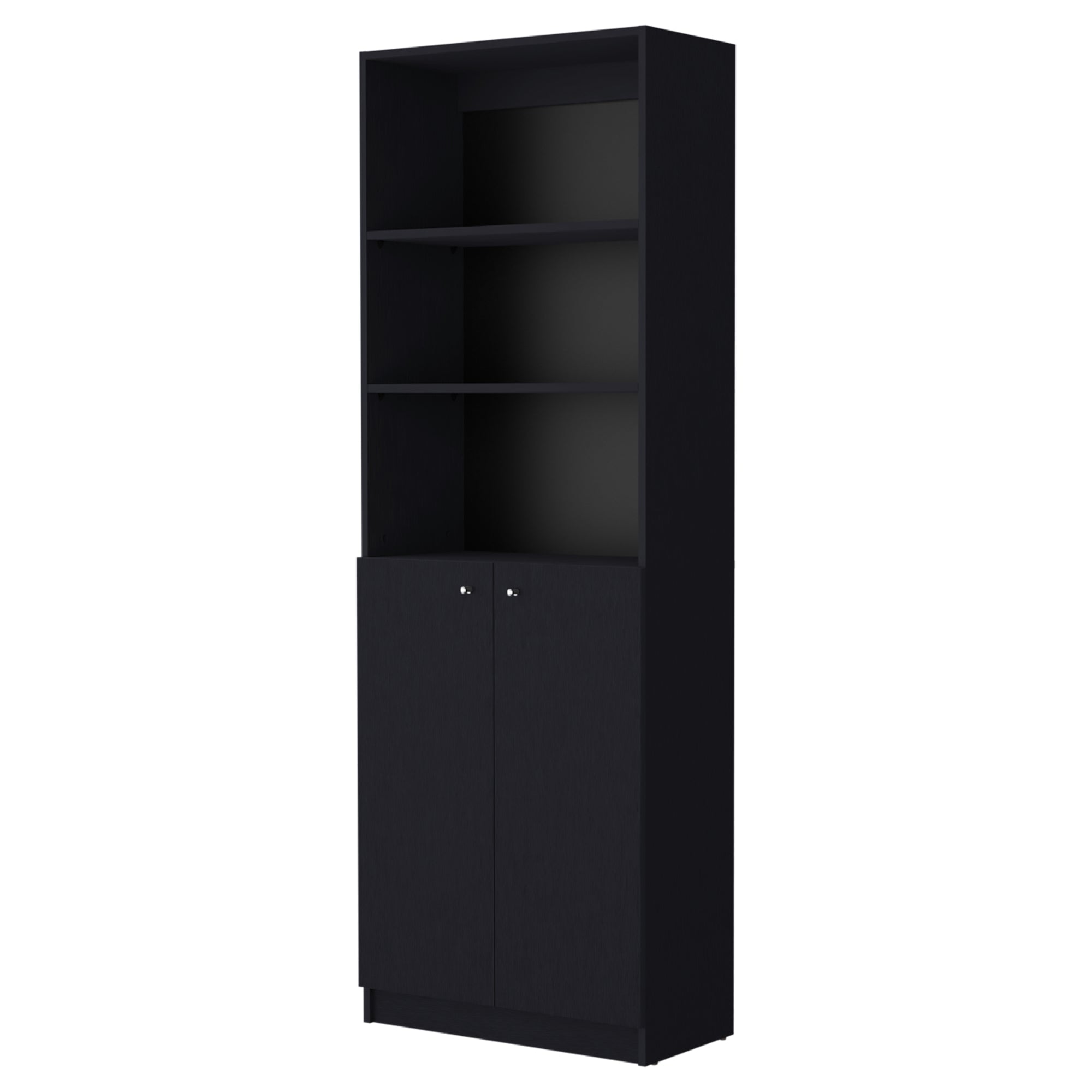 ESTANTE 2 PUERTAS FM-020N NEGRO - 1