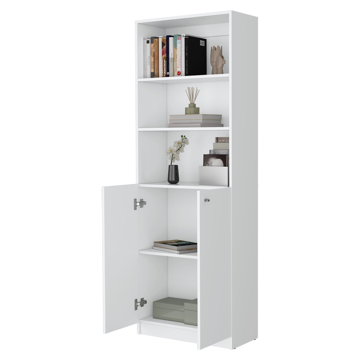 ESTANTE 2 PUERTAS FM-020B BLANCO - 4