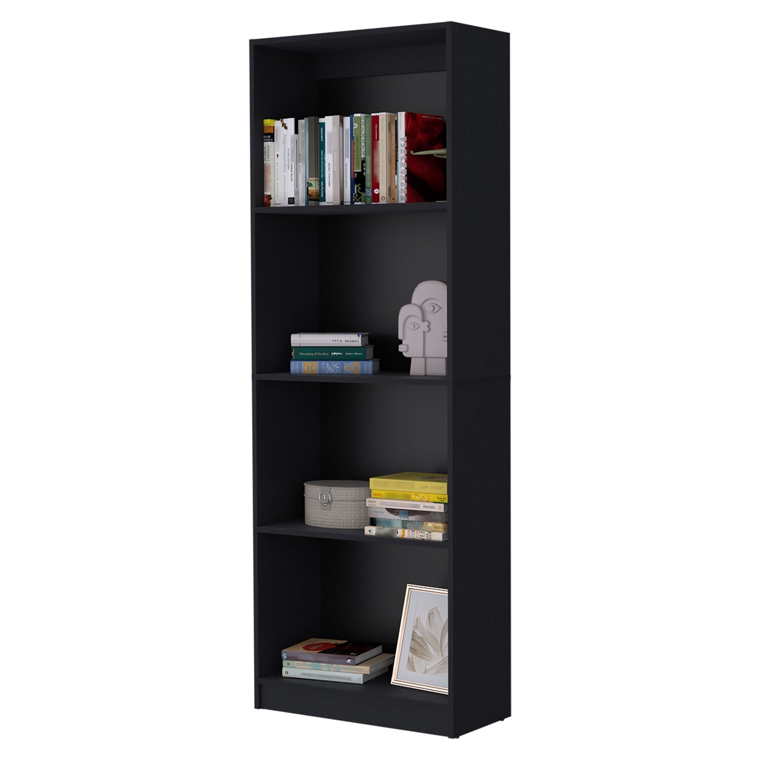 ESTANTE 4 REPISAS FM-017N NEGRO - 2