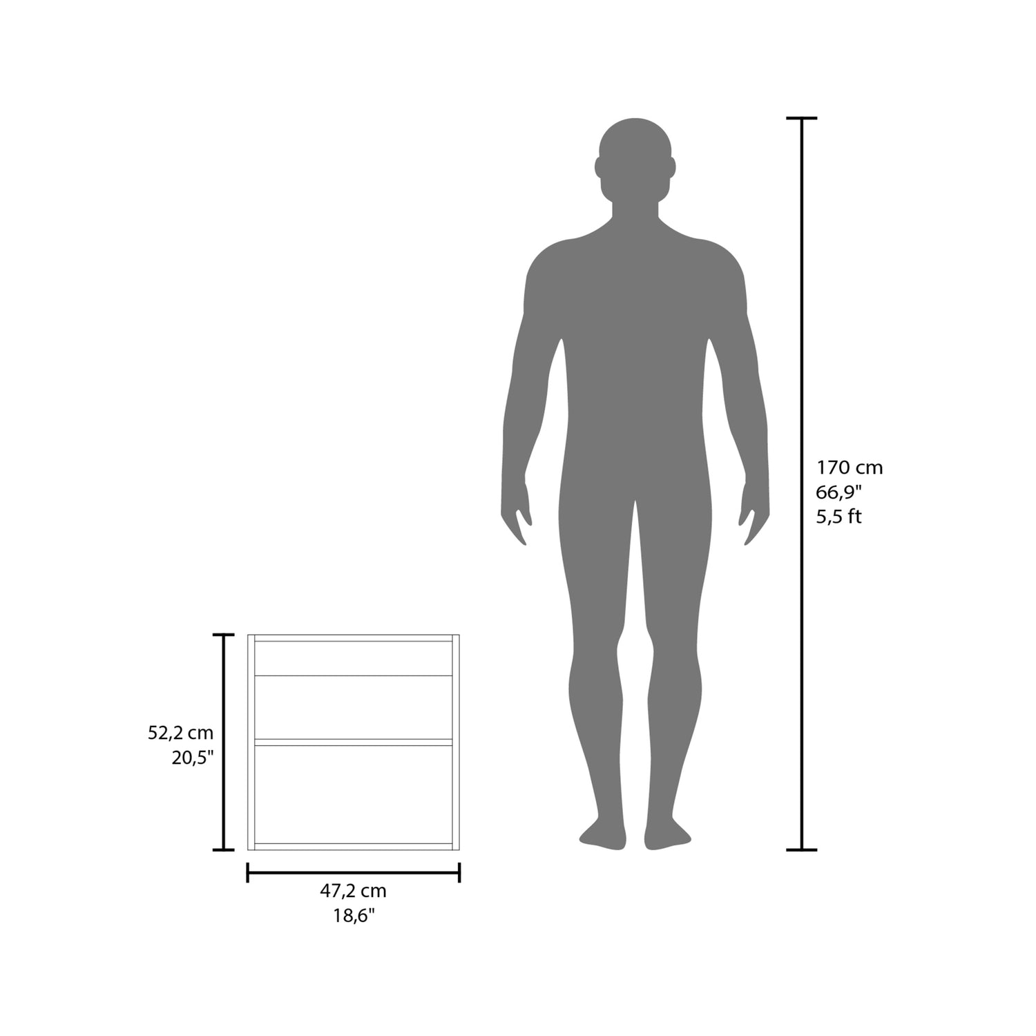 MUEBLE BAÑO FMFURNITURE BOTIQUIN 1 PUERTA CON ESPEJO FM 006B BLANCO - 8