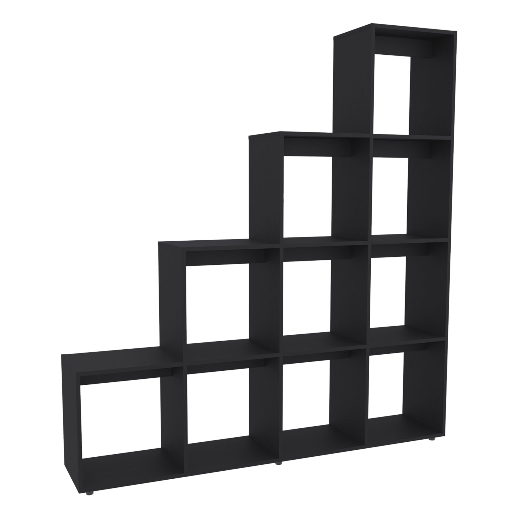 LIBRERO FORMA ESCALERA FM-002N - NEGRO - 1
