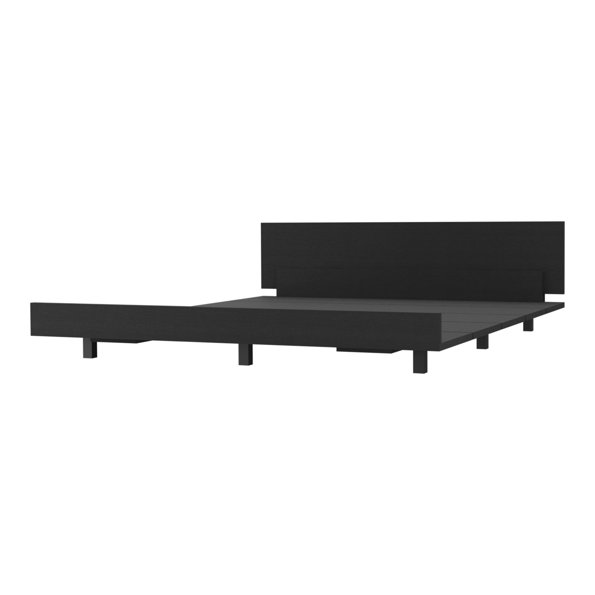 BASE CAMA FMFURNITURE FM-001N 2 PLAZAS NEGRO - 1
