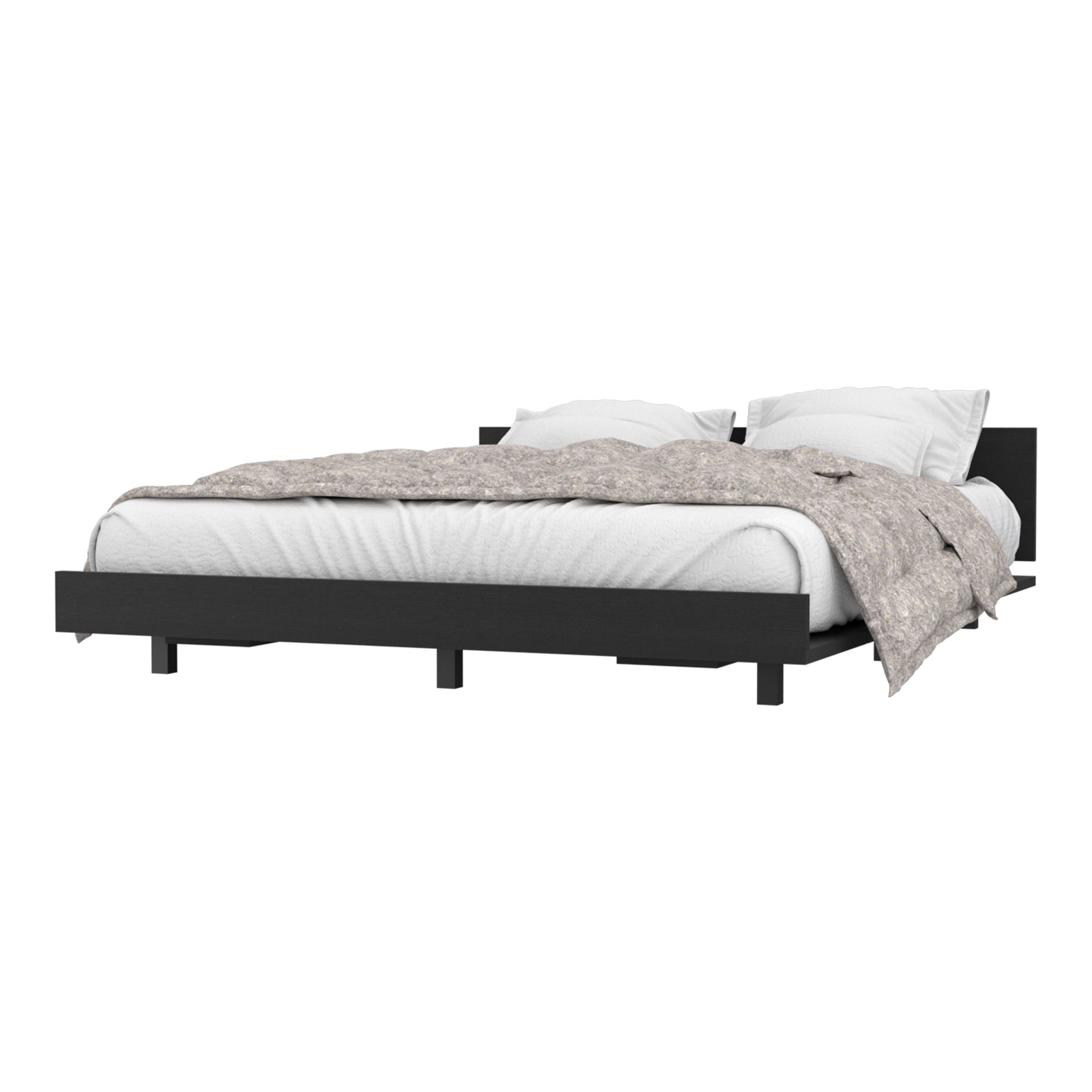 BASE CAMA FMFURNITURE FM-001N 2 PLAZAS NEGRO - 3