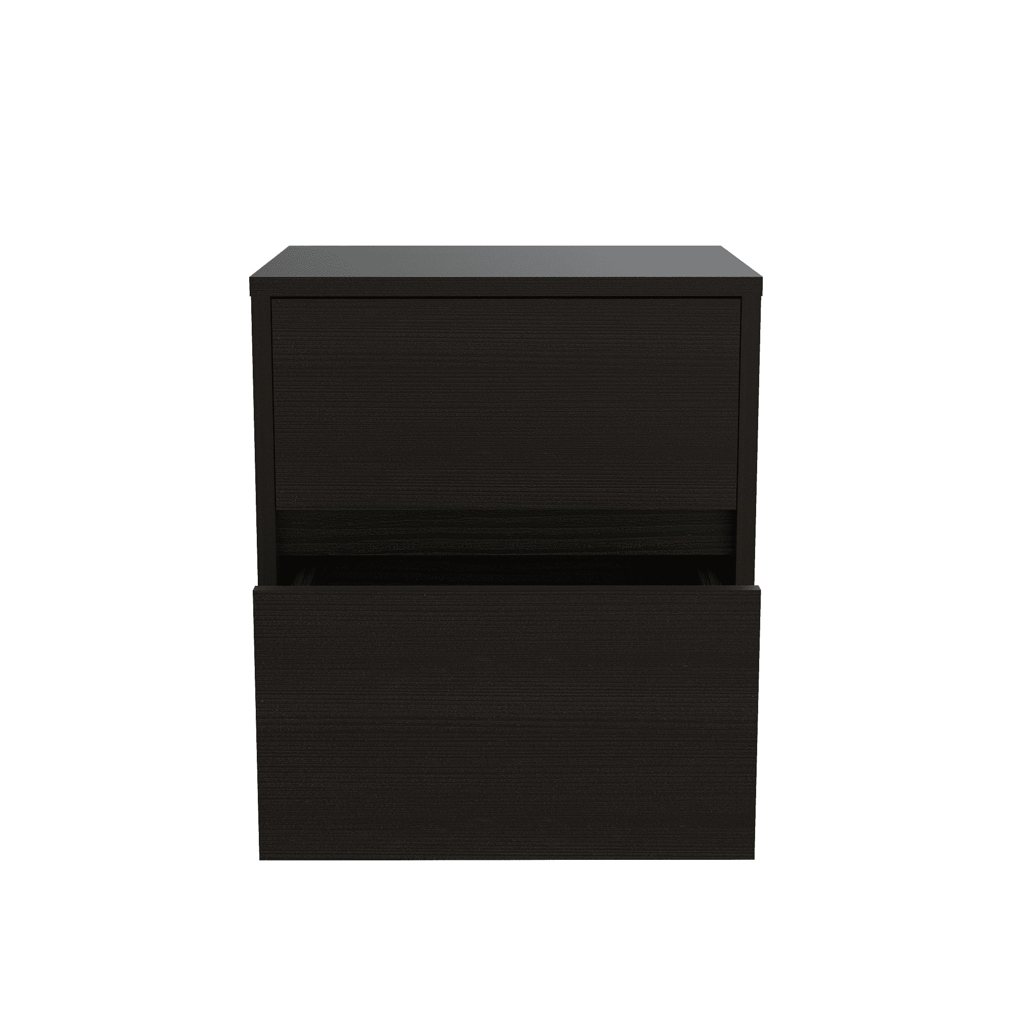 VELADOR FMFURNITURE 2 CAJONES FM 024N NEGRO - 1