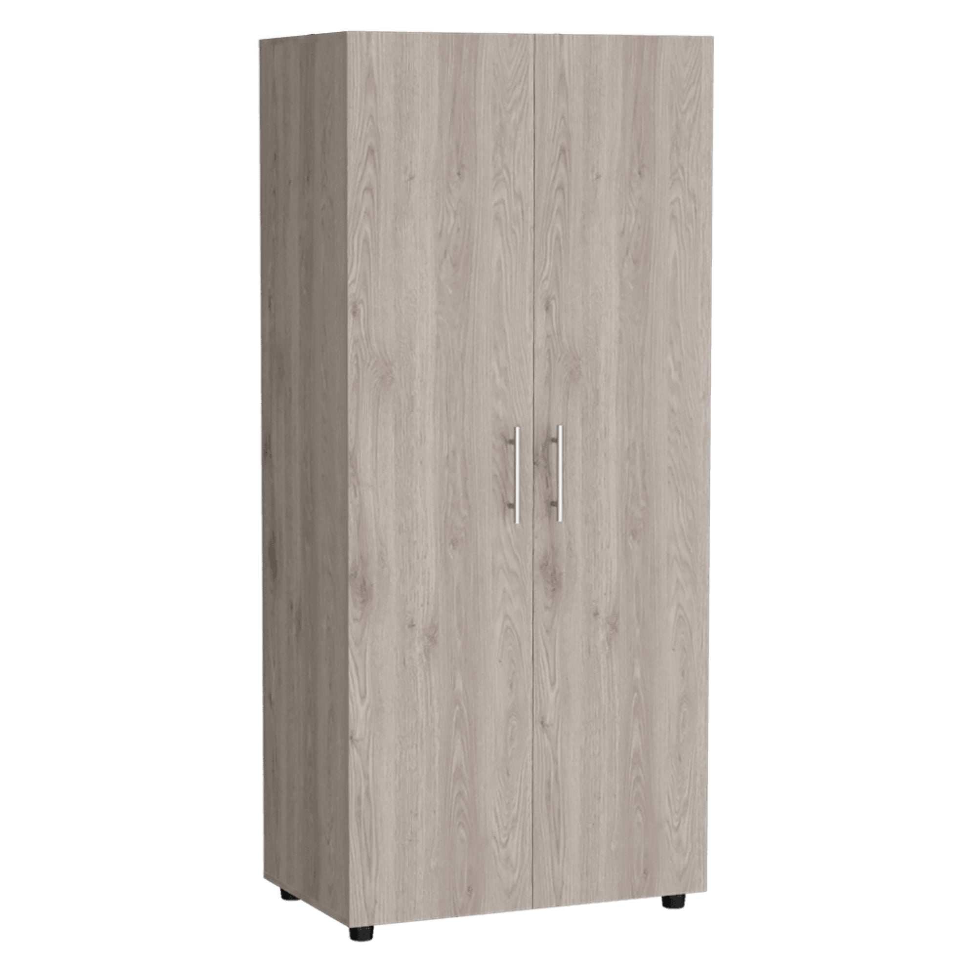 CLOSET FMFURNITURE 2 PUERTAS FM 021G CLARO GRIS - 1