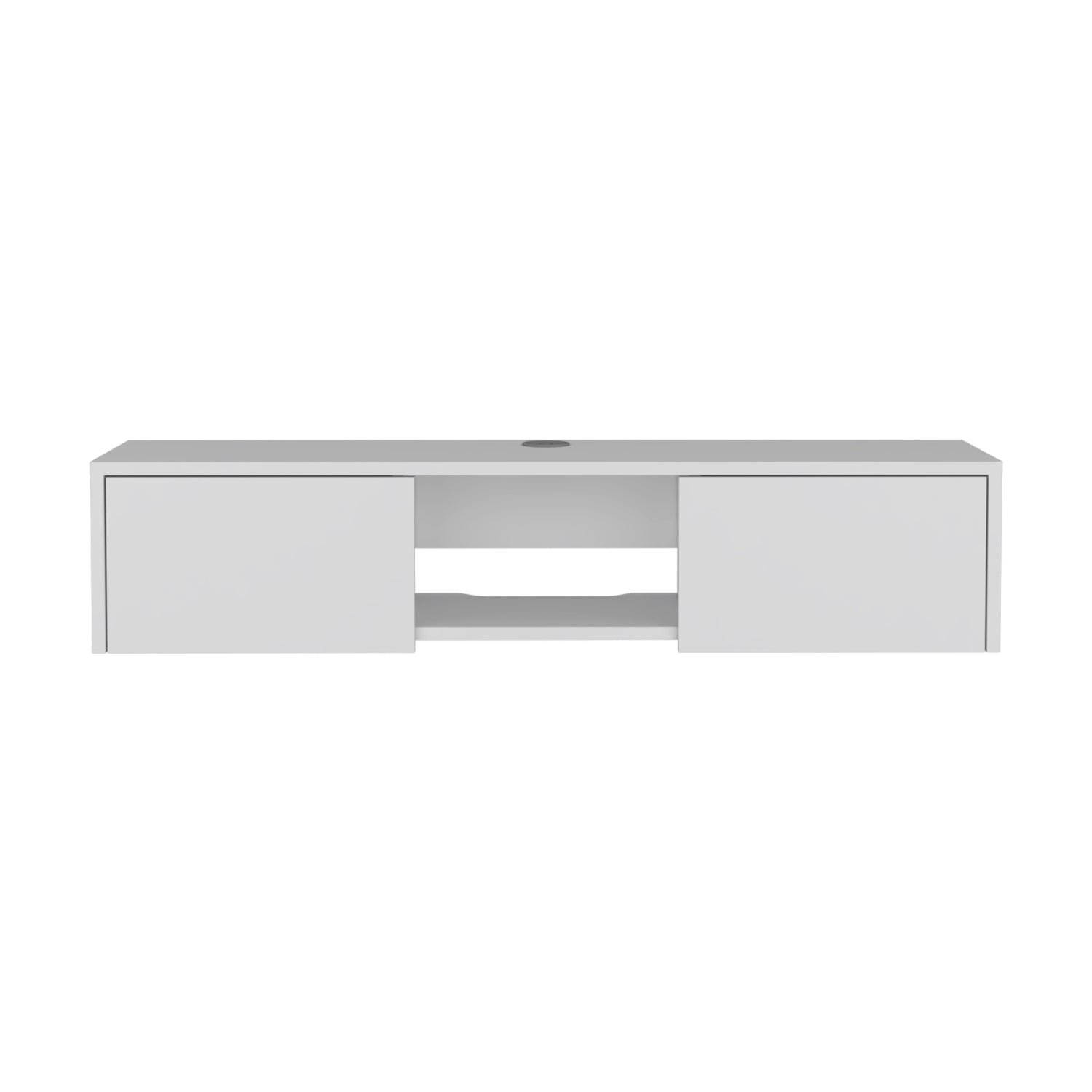 PANEL TV FMFURNITURE BLANCO 49' CON 2 PUERTAS FM 011B - 4
