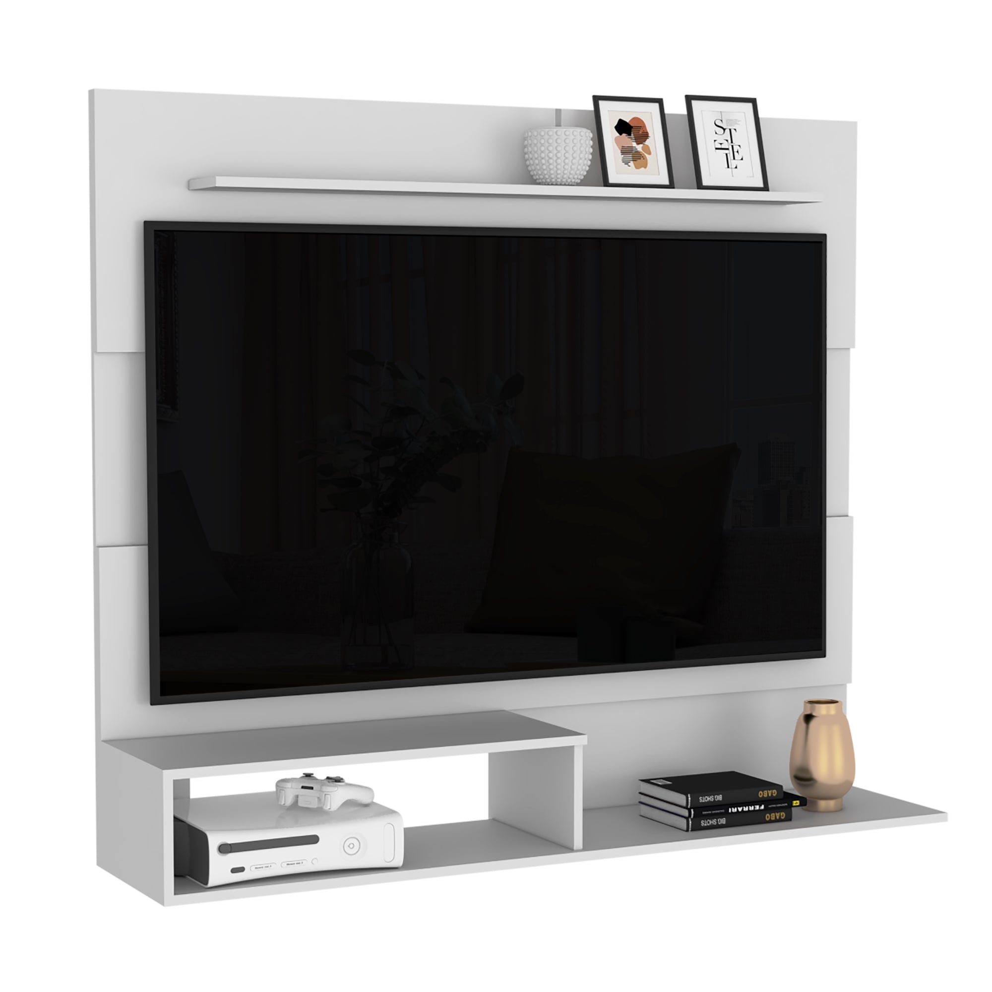 PANEL TV FMFURNITURE BLANCO 55' FM 009B - 4