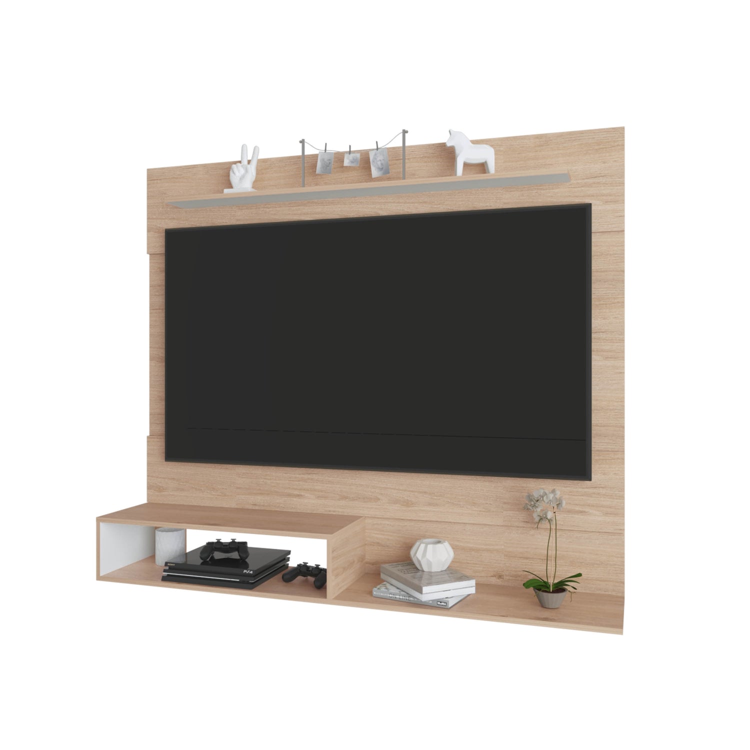 PANEL TV FMFURNITURE CAFE CLARO 55' 120X140X31.5 CM FM 001C - 3
