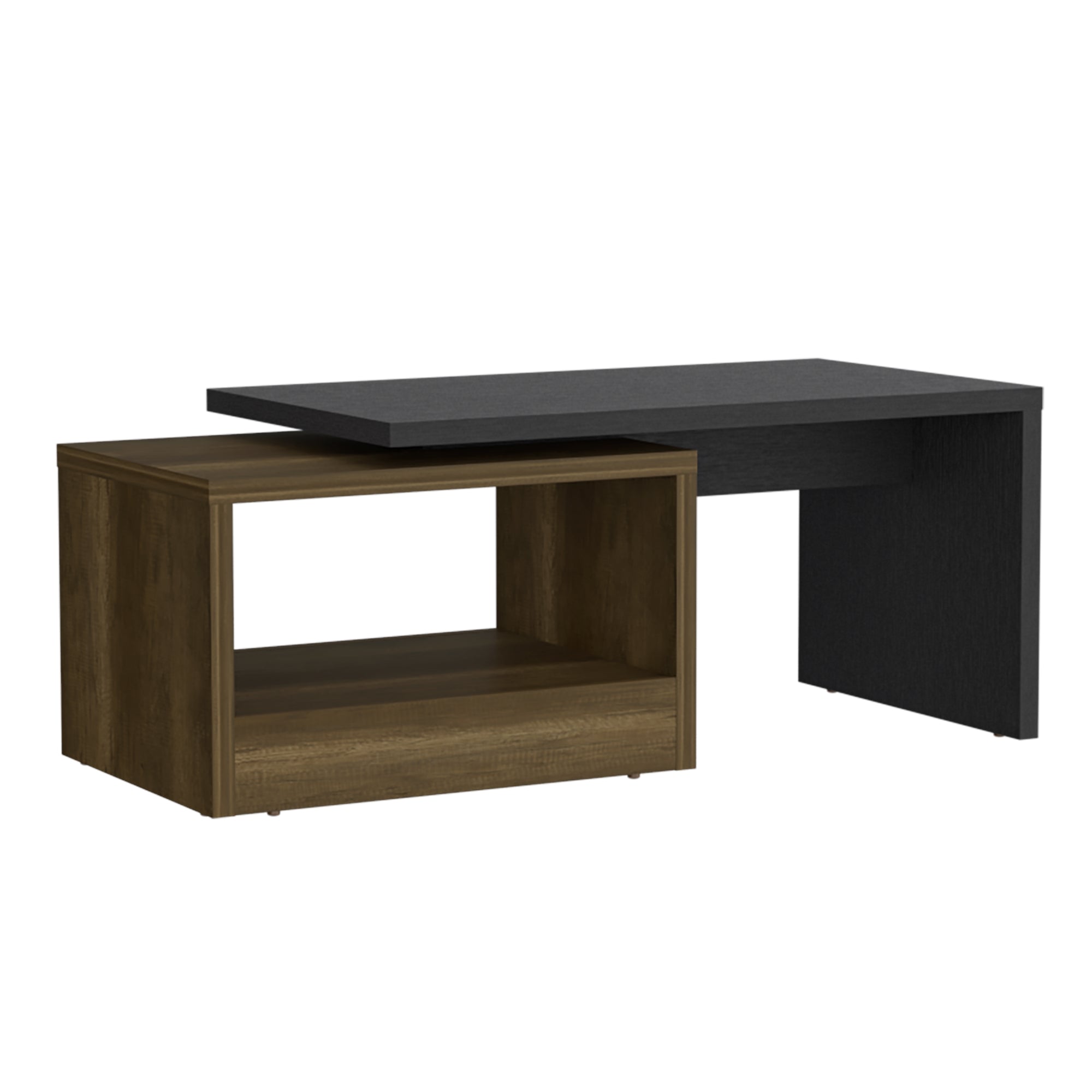 MESA CENTRO FMFURNITURE 45X100.2X45 CM FM 026N NEGRO - 1
