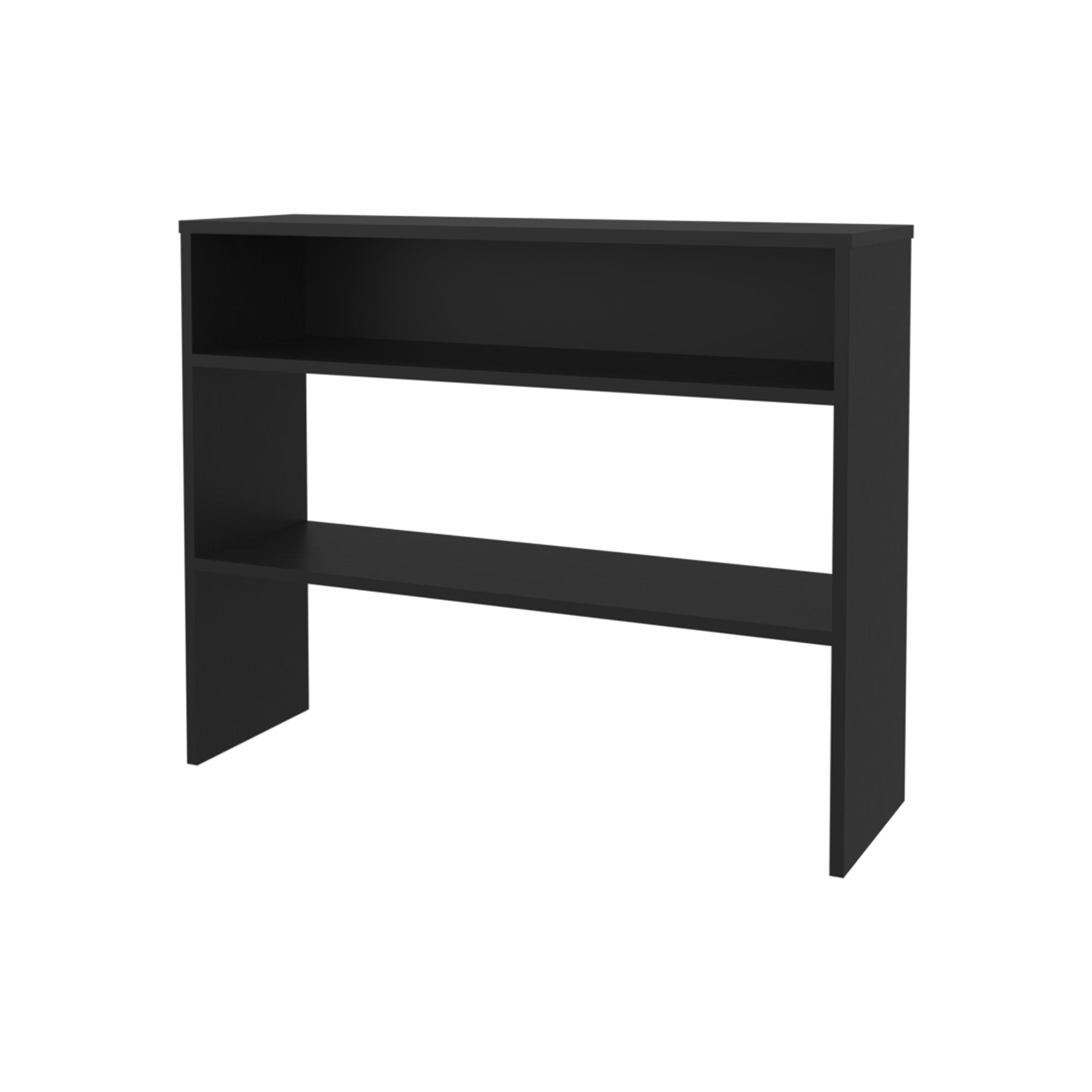 ARRIMO FMFURNITURE MUEBLE 2 REPISAS 80X100X30 CM FM 001N NEGRO - 1