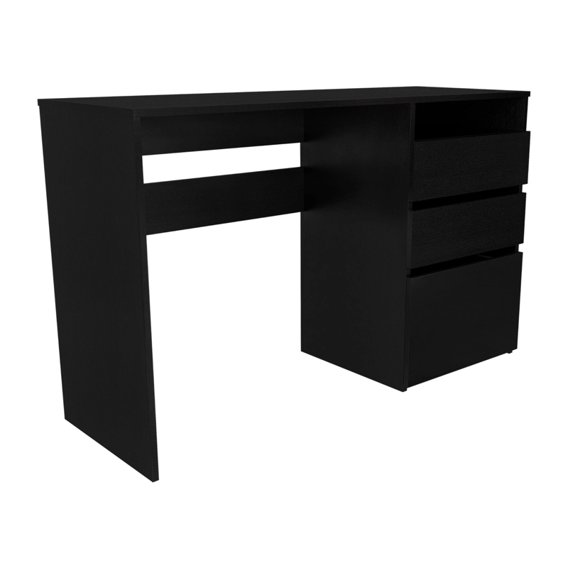 ESCRITORIO 3 CAJONES FM-049N - NEGRO - 1