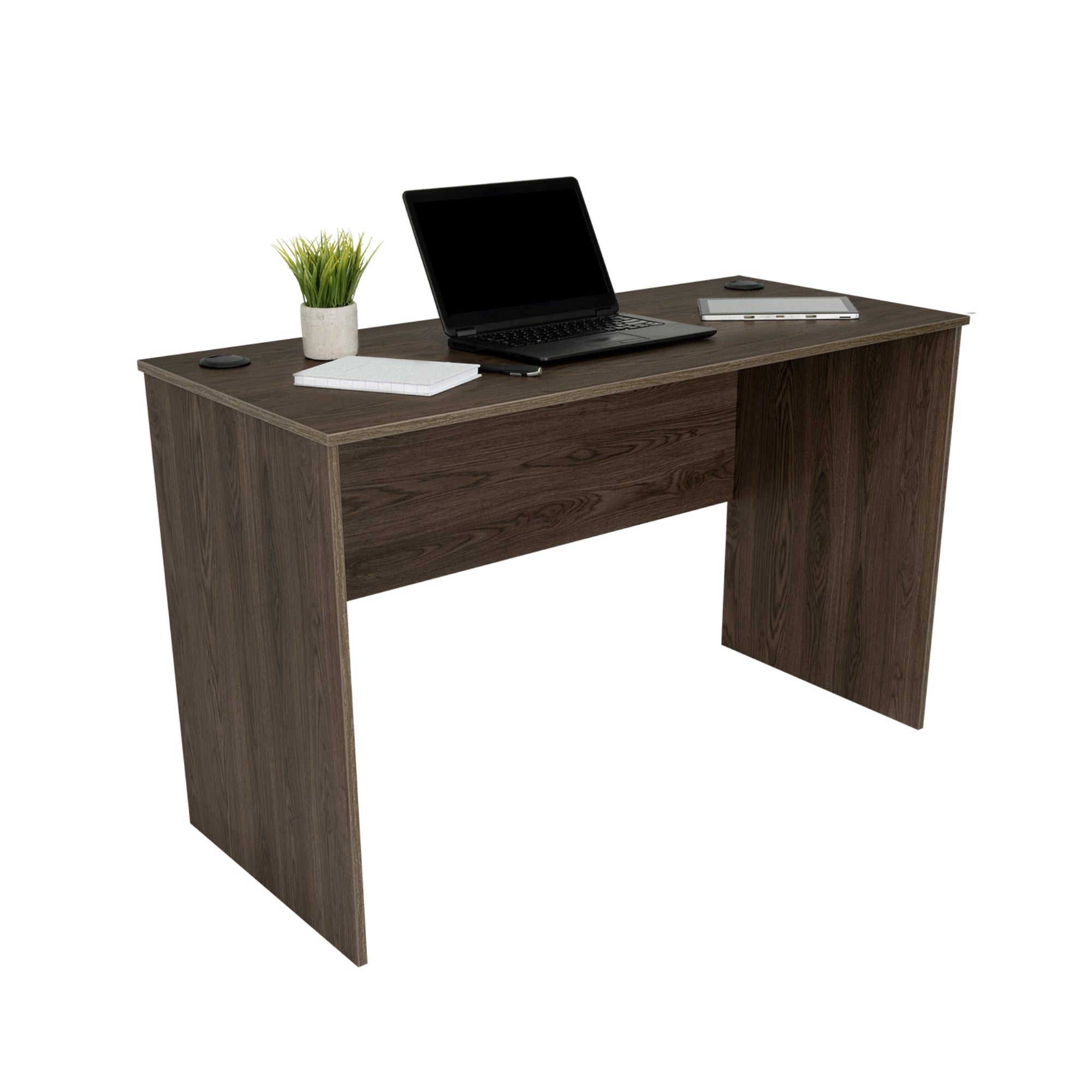 ESCRITORIO 75X120X53 CM FM-038O CAFE OSCURO - 4