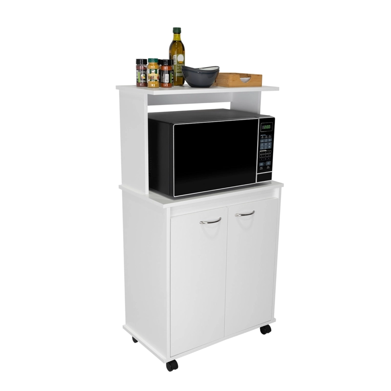MUEBLE MICROONDAS 2 PUERTAS FM-010B BLANCO - 8