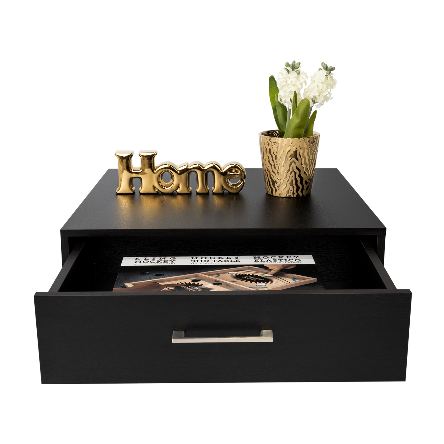 MESA DE CENTRO 1 CAJÓN FM-001N - NEGRO - 3