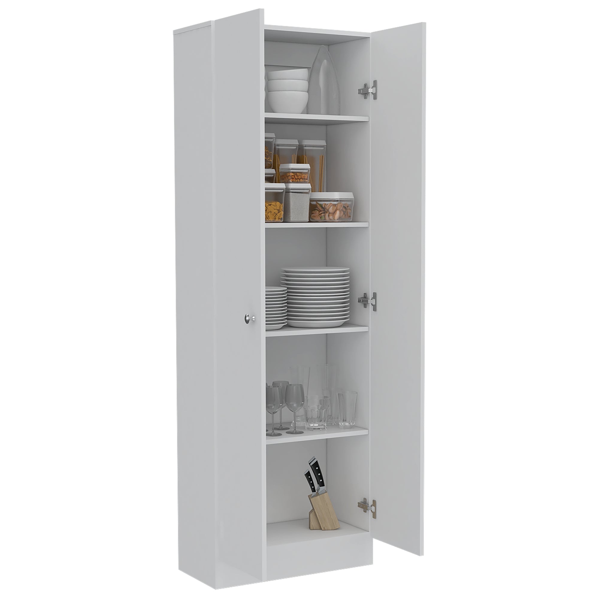 ESTANTE ORGANIZADOR WC 2 PUERTAS FM-010B - BLANCO - 5