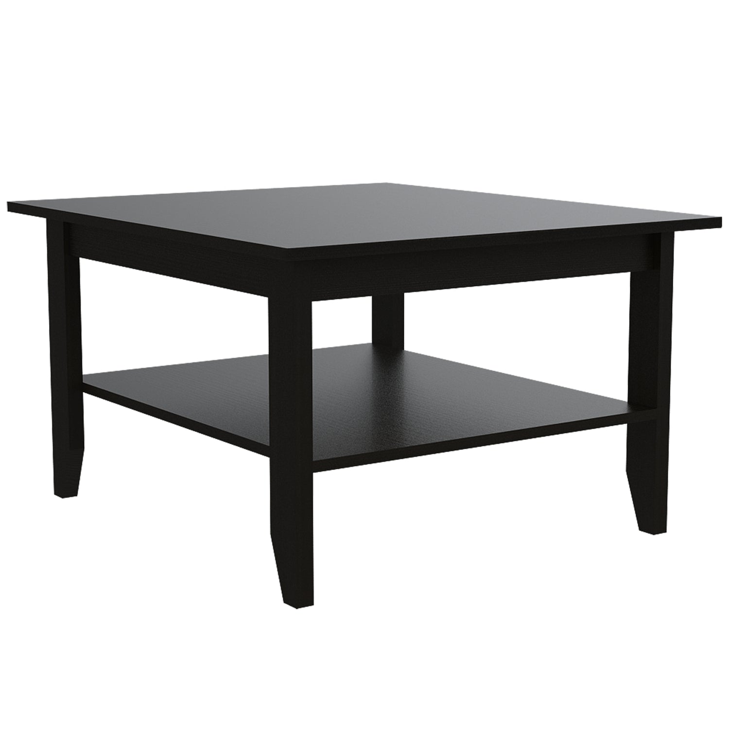 MESA DE CENTRO 1 ESTANTE FM-004N NEGRO - 1