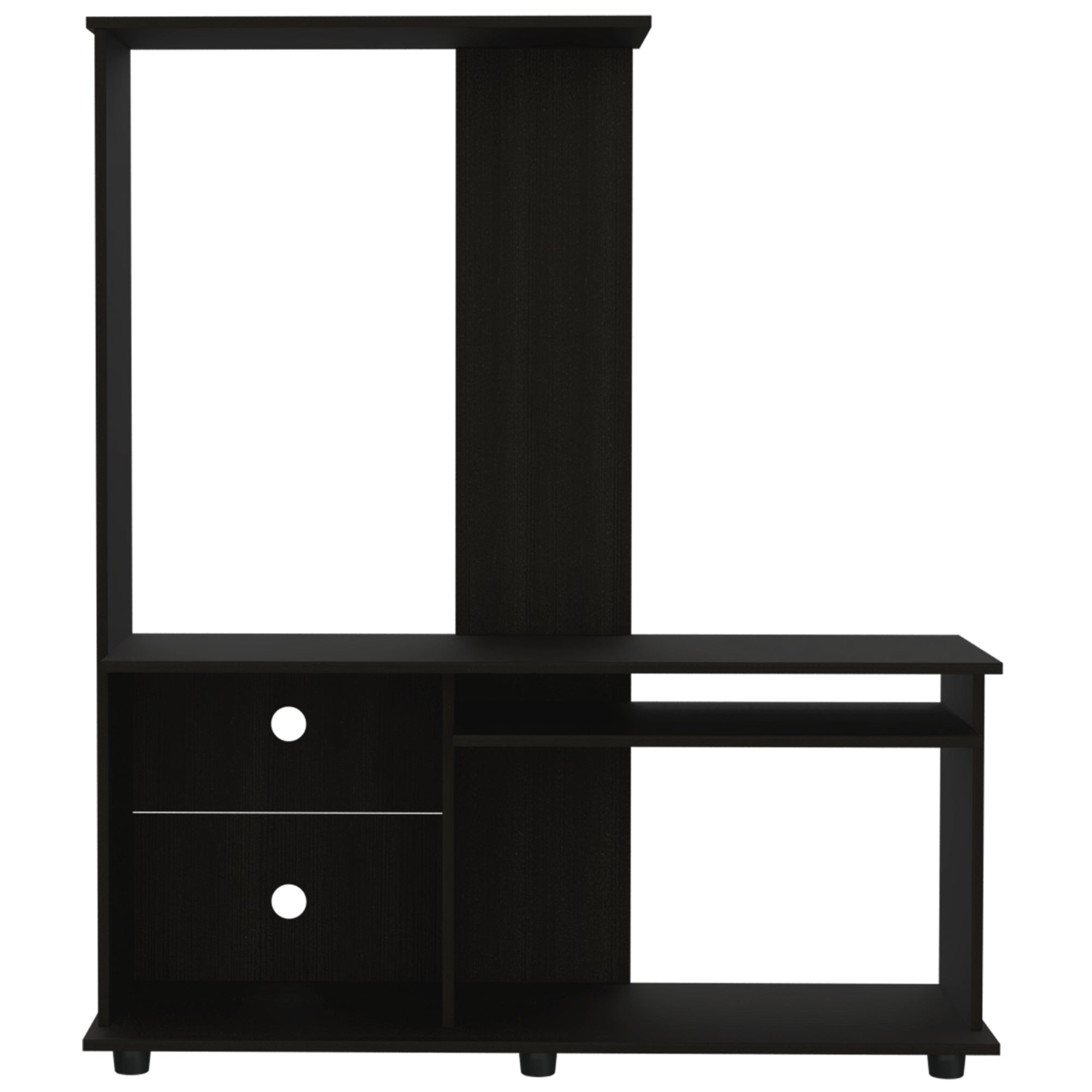 ESTANTE TV 50' CON 5 REPISAS FM-005N - NEGRO - 2