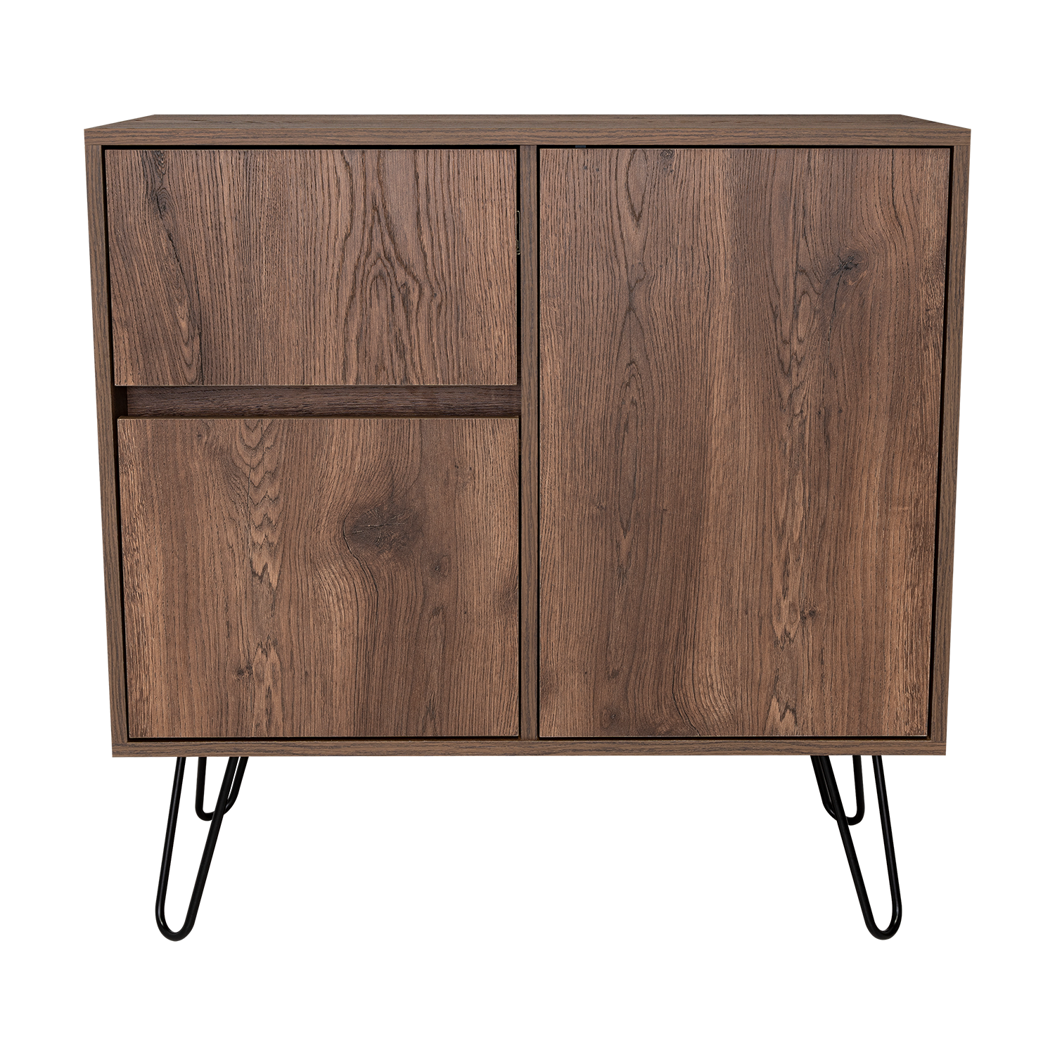 ARRIMO 2 PUERTAS Y 1 CAJON FM-001S - CAFÉ OSCURO - 4