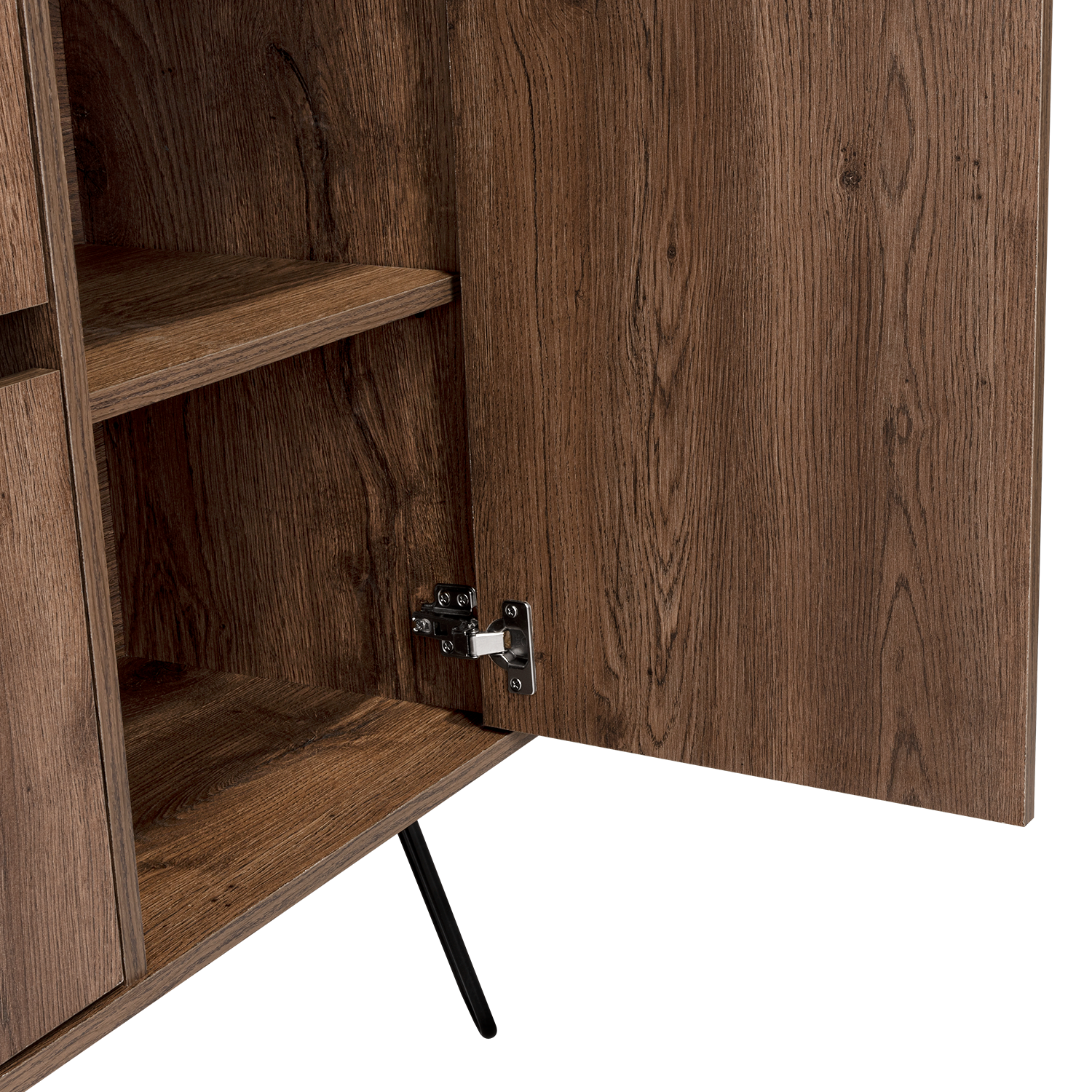ARRIMO 2 PUERTAS Y 1 CAJON FM-001S - CAFÉ OSCURO - 9