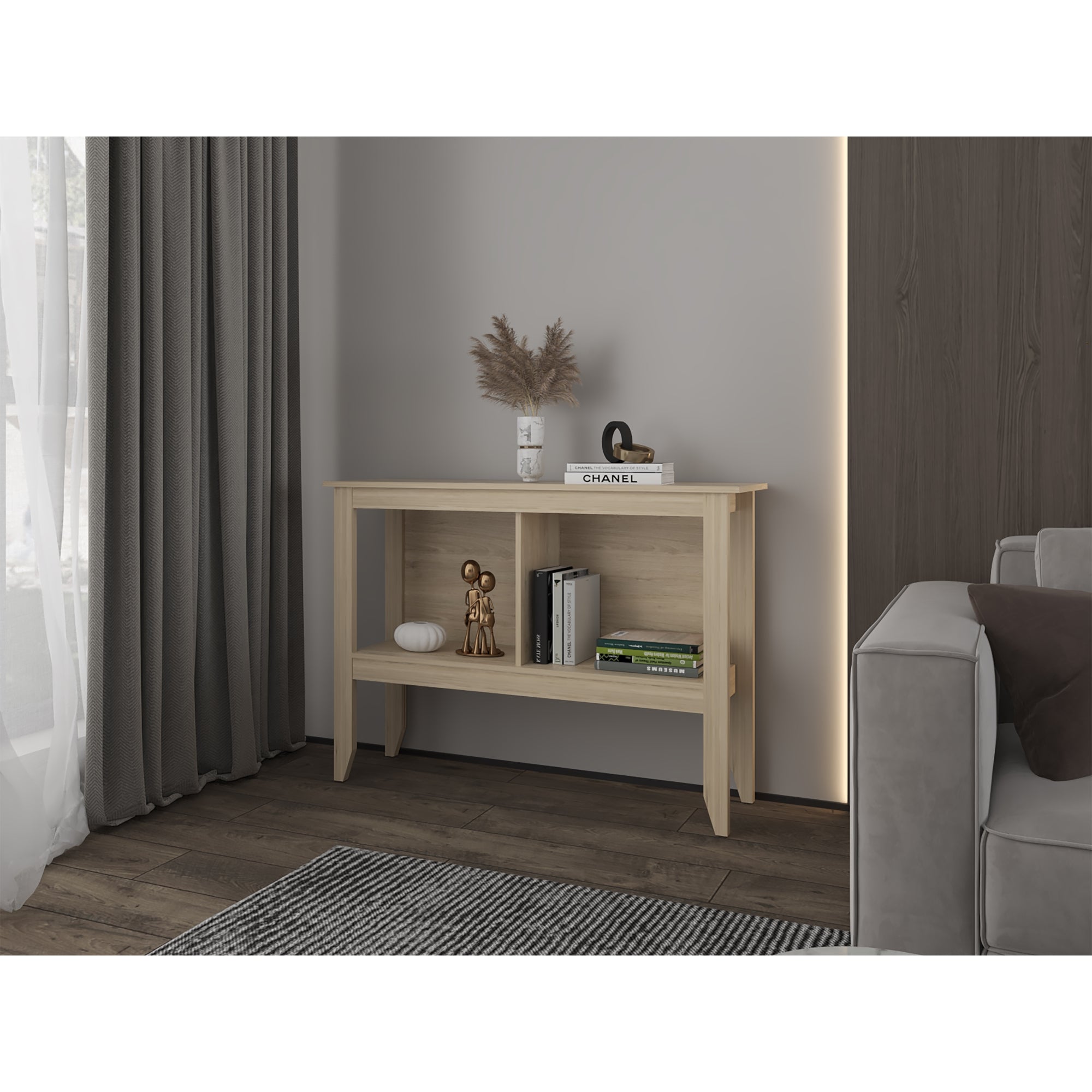 ARRIMO 85X120X32 CM FM-004C - CAFÉ CLARO - 4