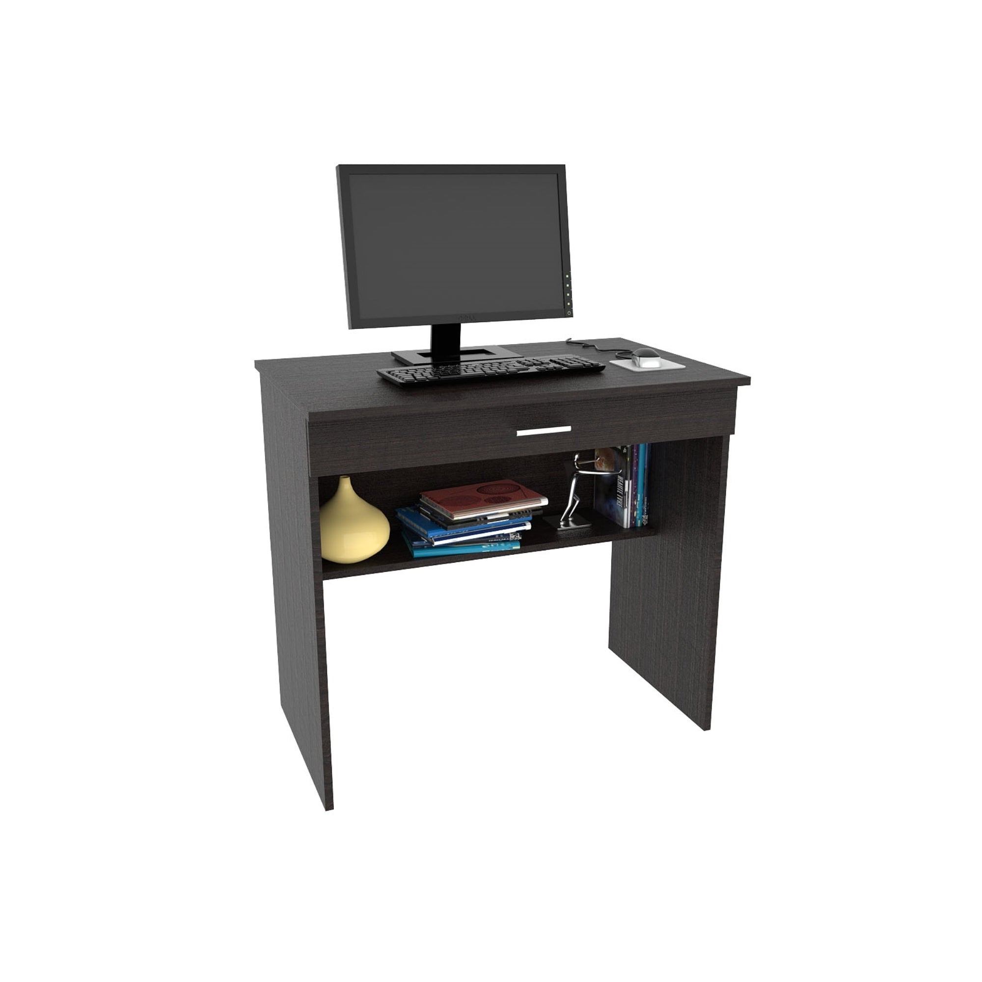 ESCRITORIO 1 CAJON 1 ESTANTE FM-018N - NEGRO - 5