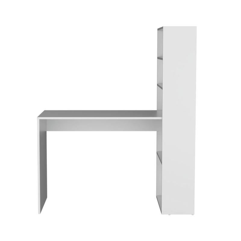 ESCRITORIO BIBLIOTECA 144X120X53 CM FM-050B BLANCO - 2