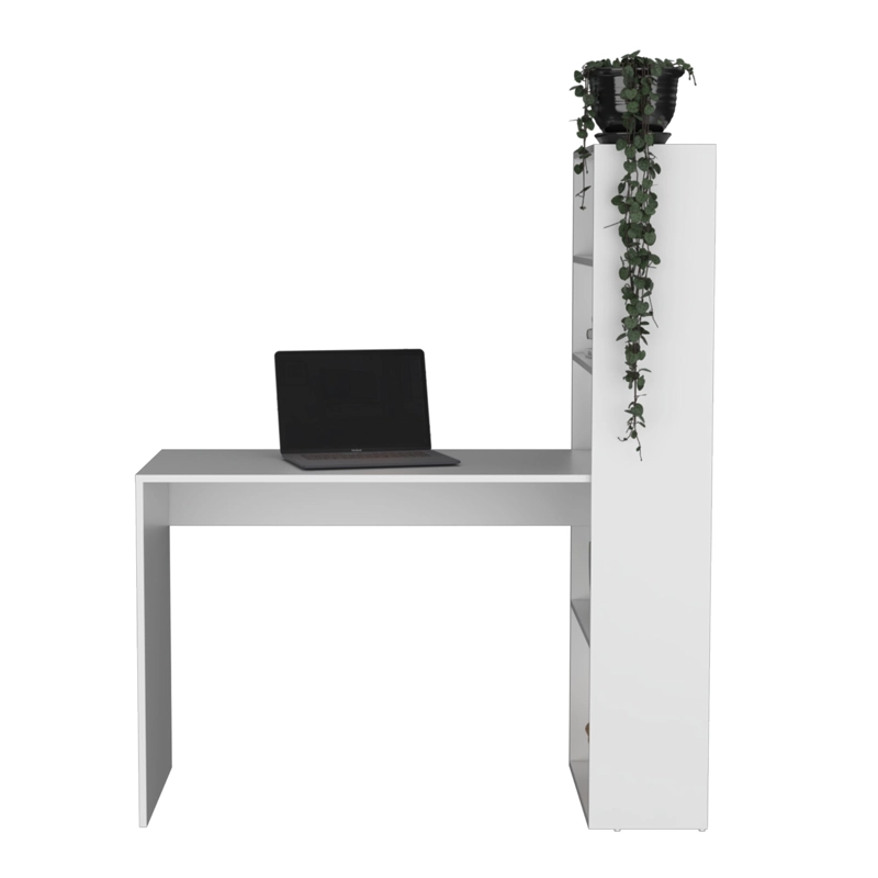 ESCRITORIO BIBLIOTECA 144X120X53 CM FM-050B BLANCO - 4