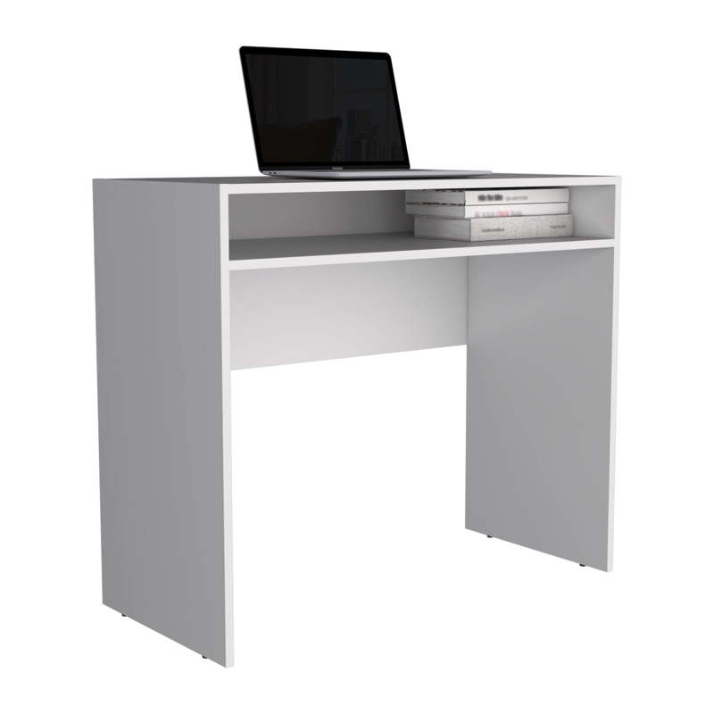 ESCRITORIO 1 REPISA 89,2X77X42,3 CM FM-053B BLANCO - 3