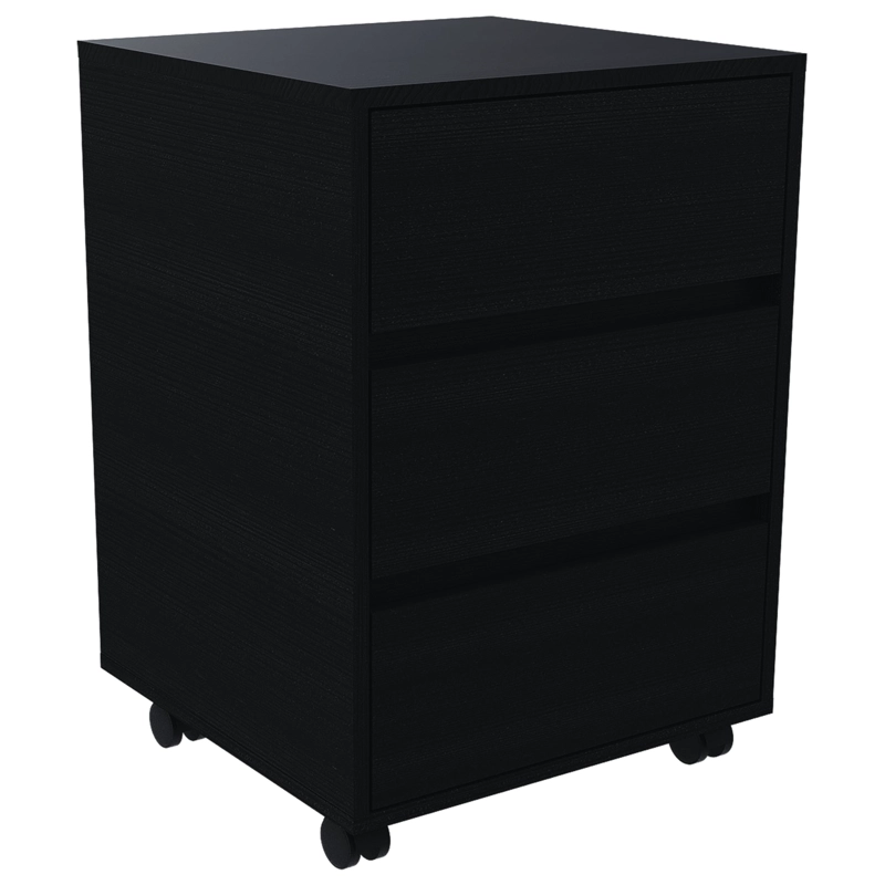 CAJONERA CON RUEDAS FM-007N NEGRO