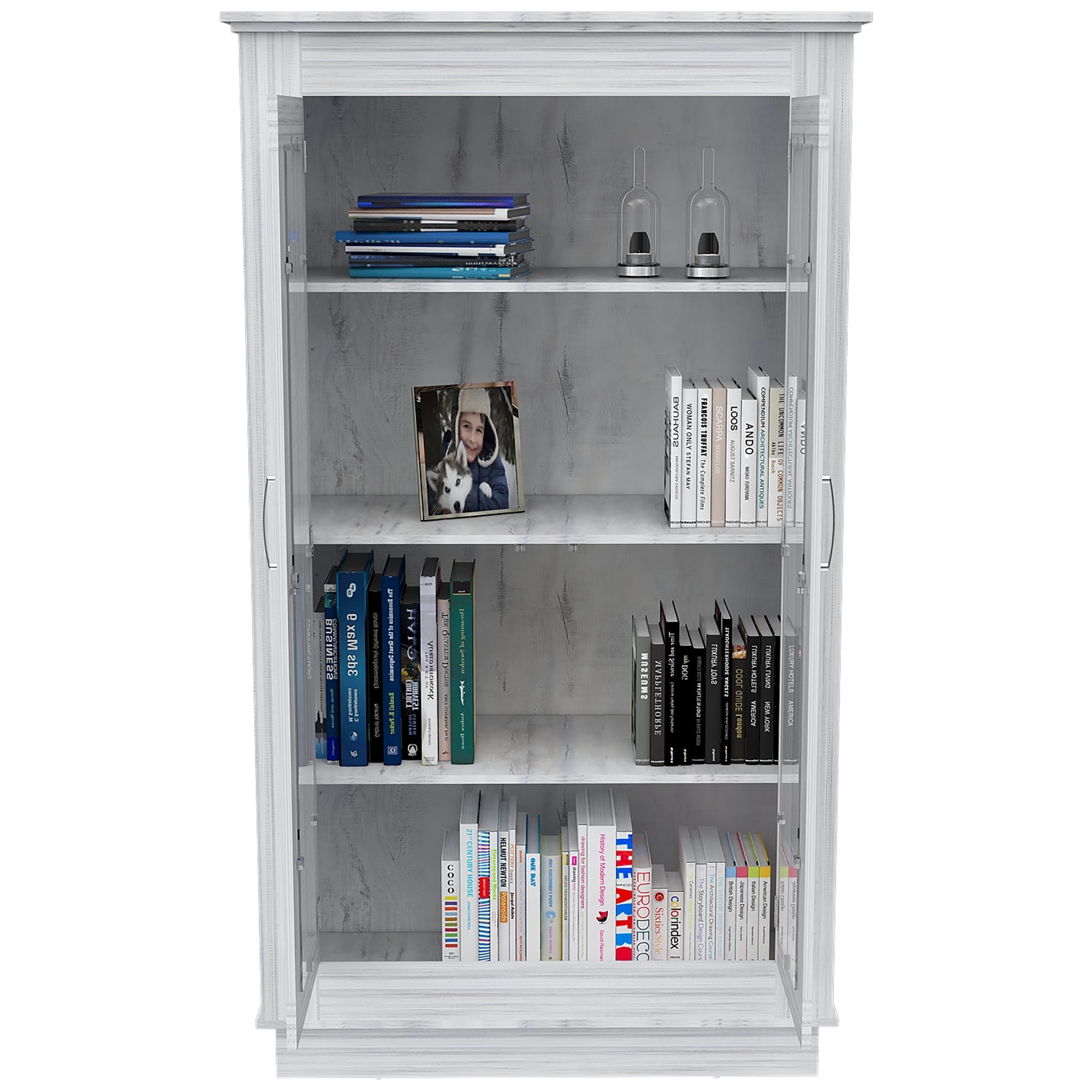 VIITRIINA 2 PUERTAS 3 ESTANTES FM-005B BLANCO - 3