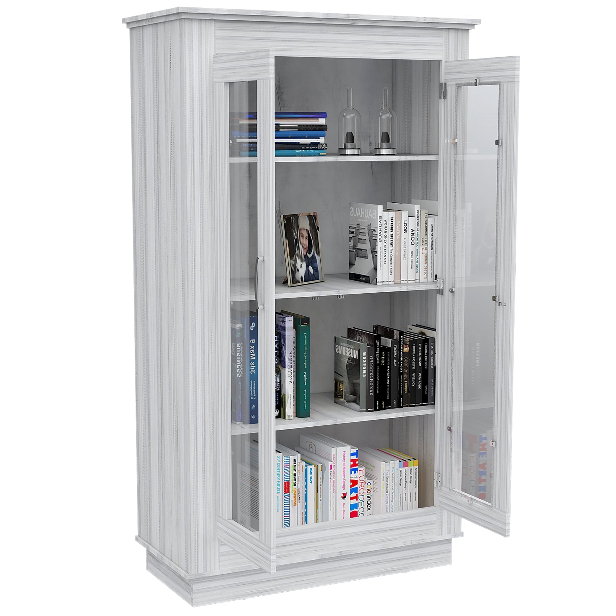 VIITRIINA 2 PUERTAS 3 ESTANTES FM-005B BLANCO - 4