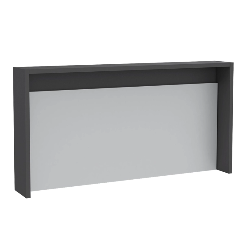 ESCRITORIO ABATIBLE DE PARED FM-040B BLANCO Y PLOMO - 1