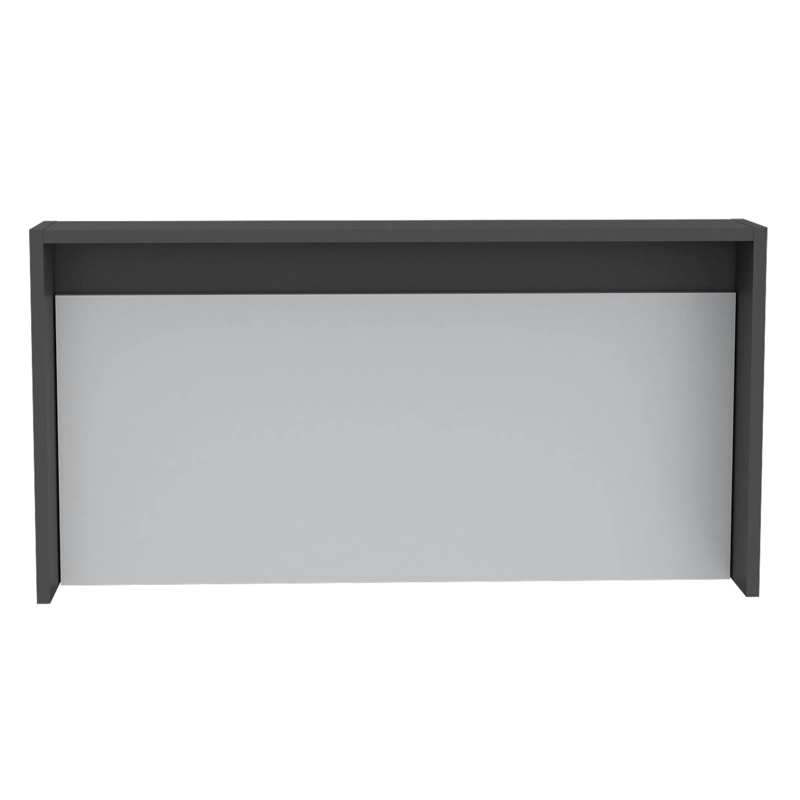 ESCRITORIO ABATIBLE DE PARED FM-040B BLANCO Y PLOMO - 2