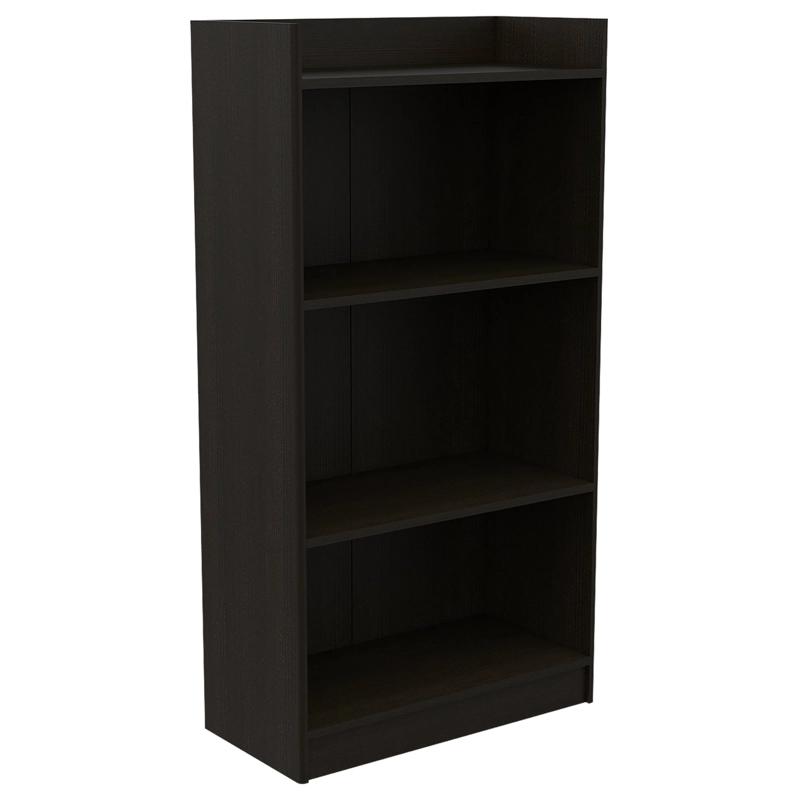 BIBLIOTECA ESTANTE 4 REPISAS  FM-009N NEGRO - 1