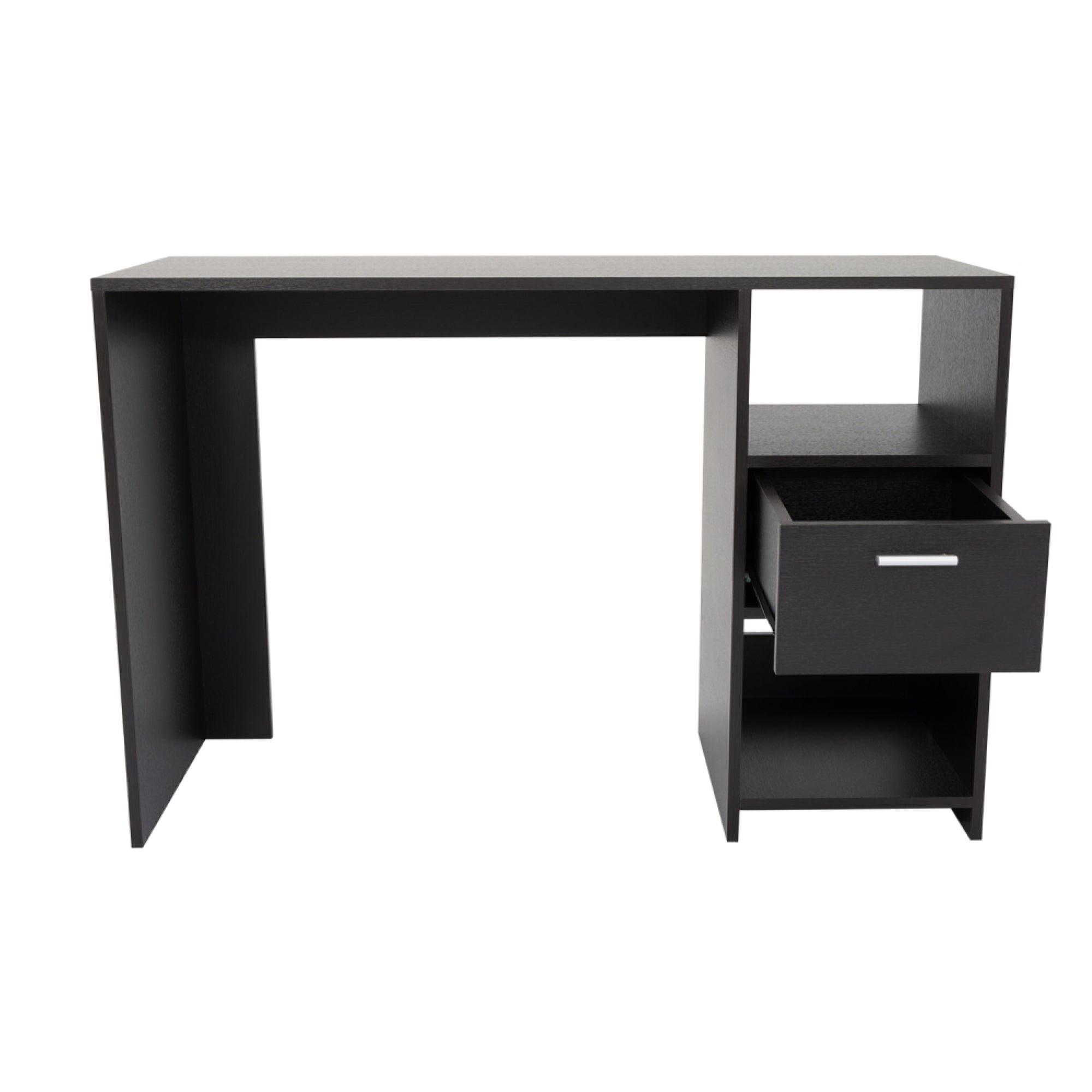 ESCRITORIO 1 CAJON 2 REPISAS FM-021N NEGRO - 6