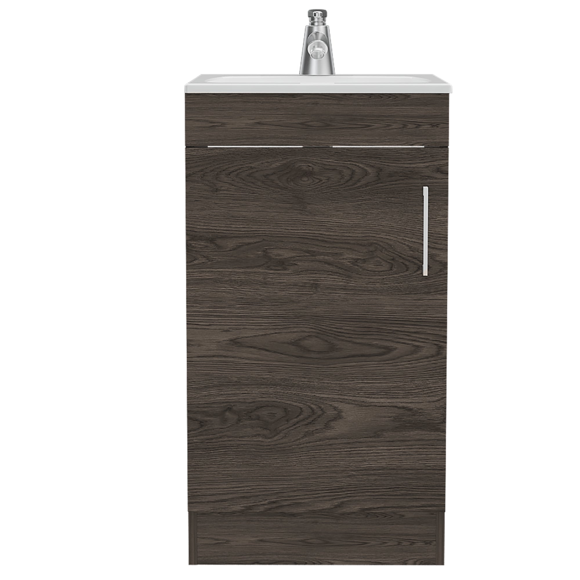 MUEBLE VANITORIO FMFURNITURE PISO 1 PUERTA FM-005O CAFÉ OSCURO - 2