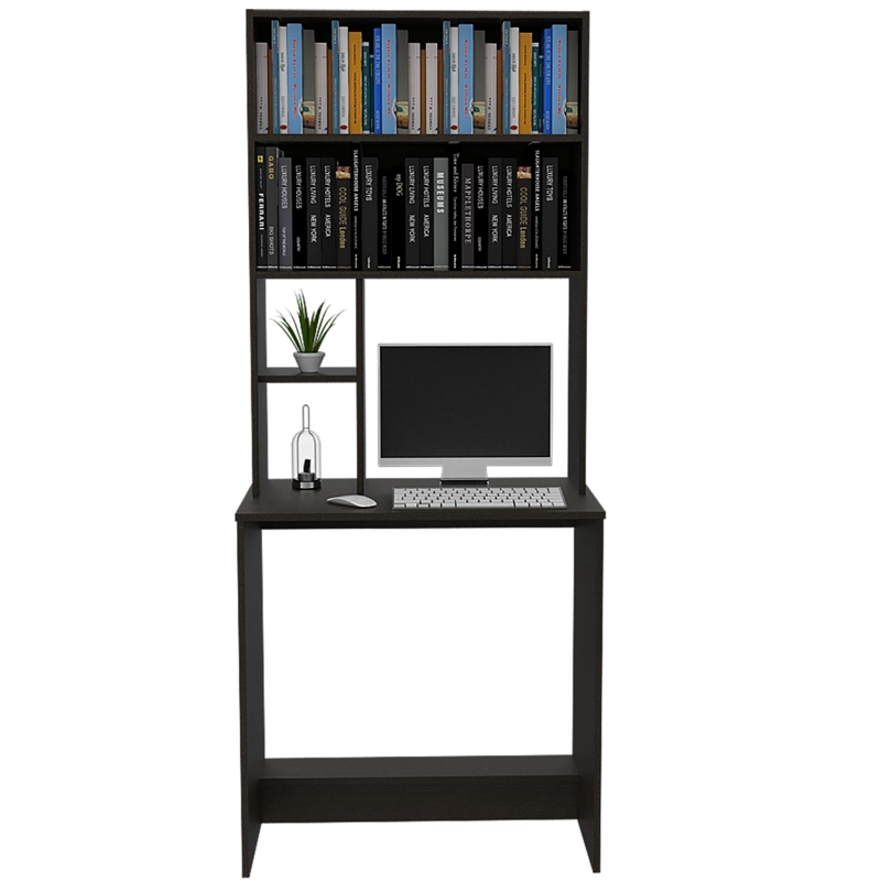 ESCRITORIO BIBLIOTECA 180,7X75,2X48,6 CM FM-016N NEGRO - 3