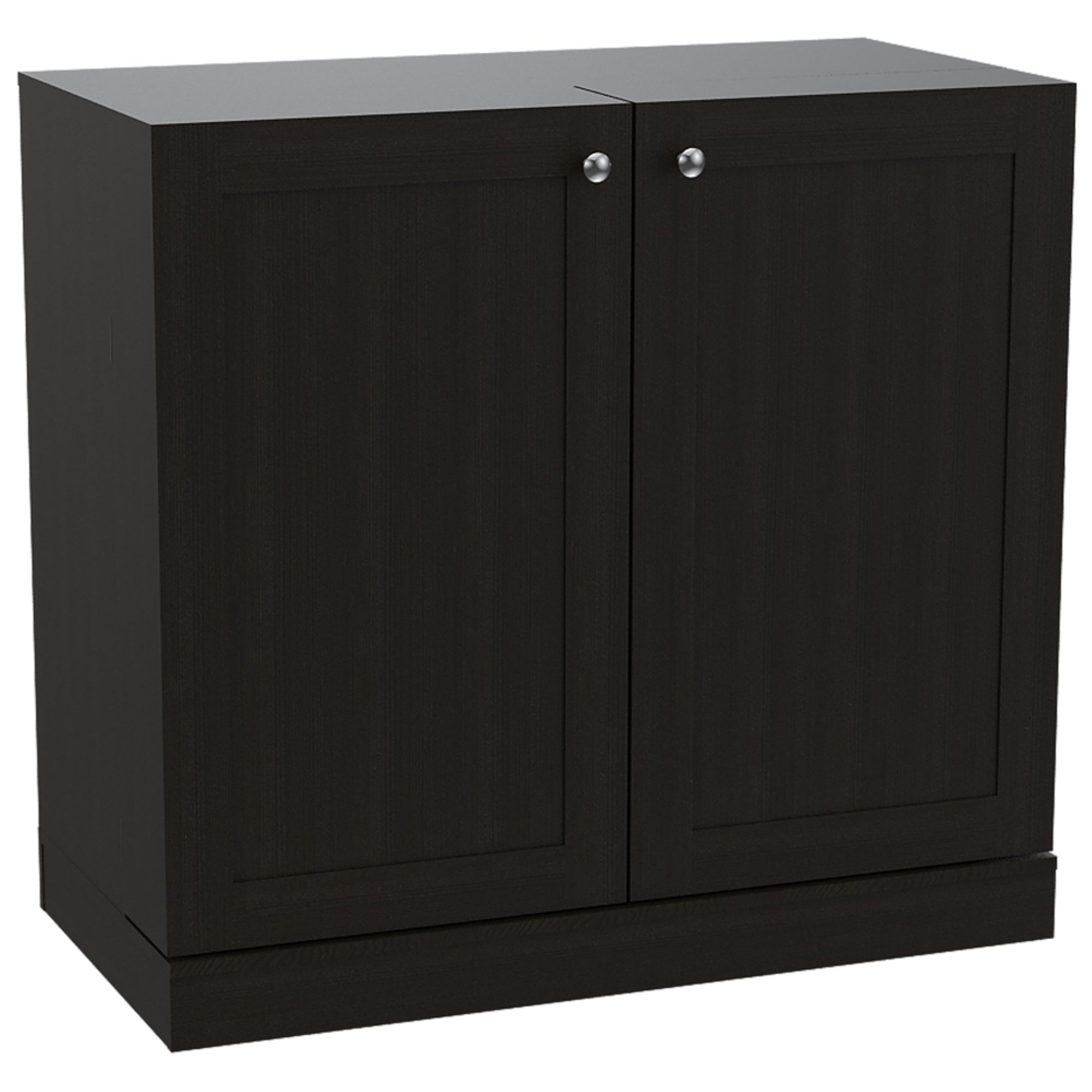 BAR EXTENSIBLE 2 PUERTAS 1 CAJON FM-011N NEGRO - 1