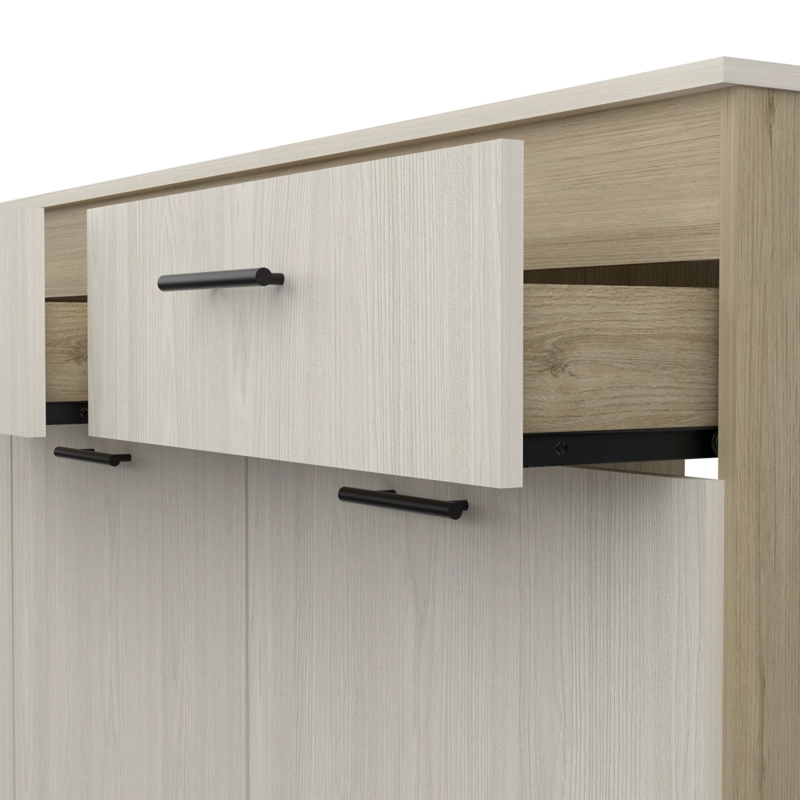 MUEBLE BASE DE COCINA 3 PUERTAS 2 CAJONES FM-003C CAFÉ CLARO - 12