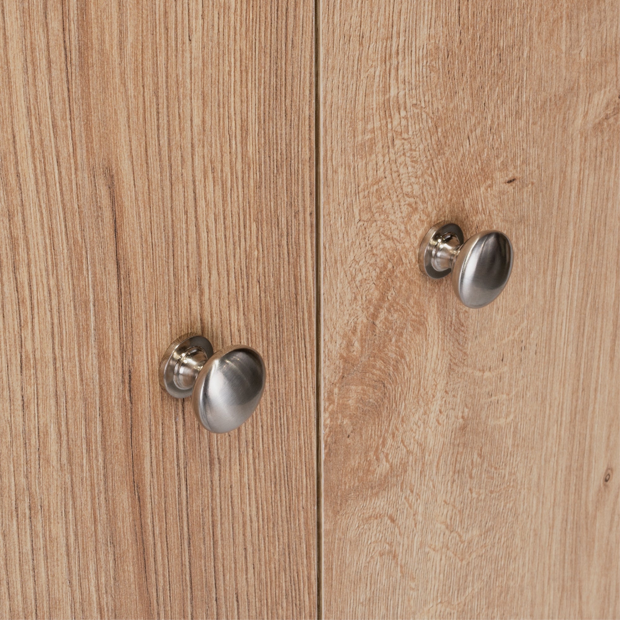 CLOSET 2 PUERTAS 5 REPISAS FM-010C EN COLOR CAFE CLARO - 9